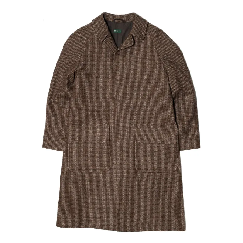 Russet Rossendale Raglan Coat made by William Crabtree & Sons