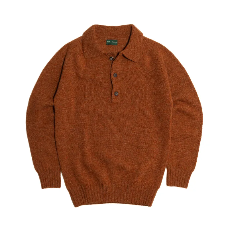 Autumn Leaf Shetland Wool Sportshirt sold by William Crabtree & Sons
