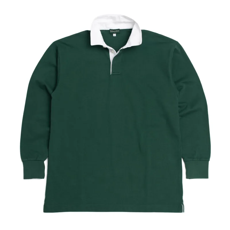 Fern Green Rugby Shirt sold by William Crabtree & Sons