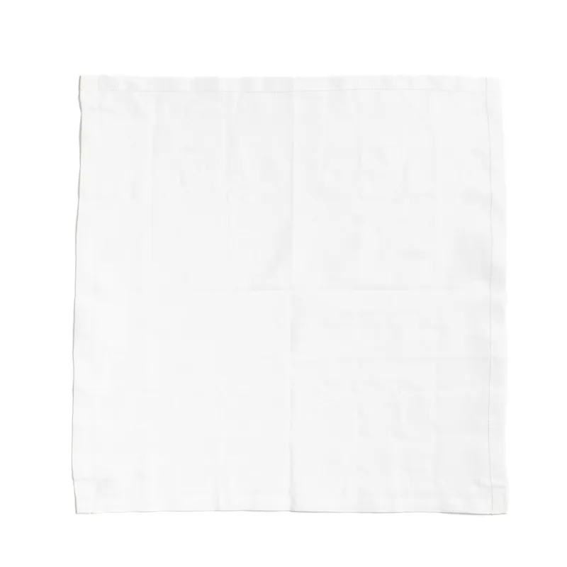 White Linen Handkerchief made by William Crabtree & Sons