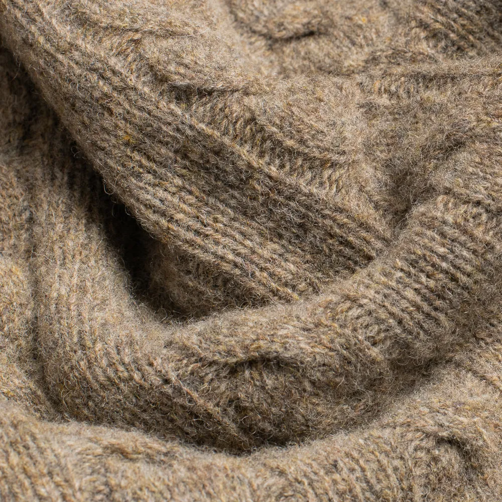 Otter Cable Shetland Knit Jumper sold by William Crabtree & Sons product image thumbnail 4