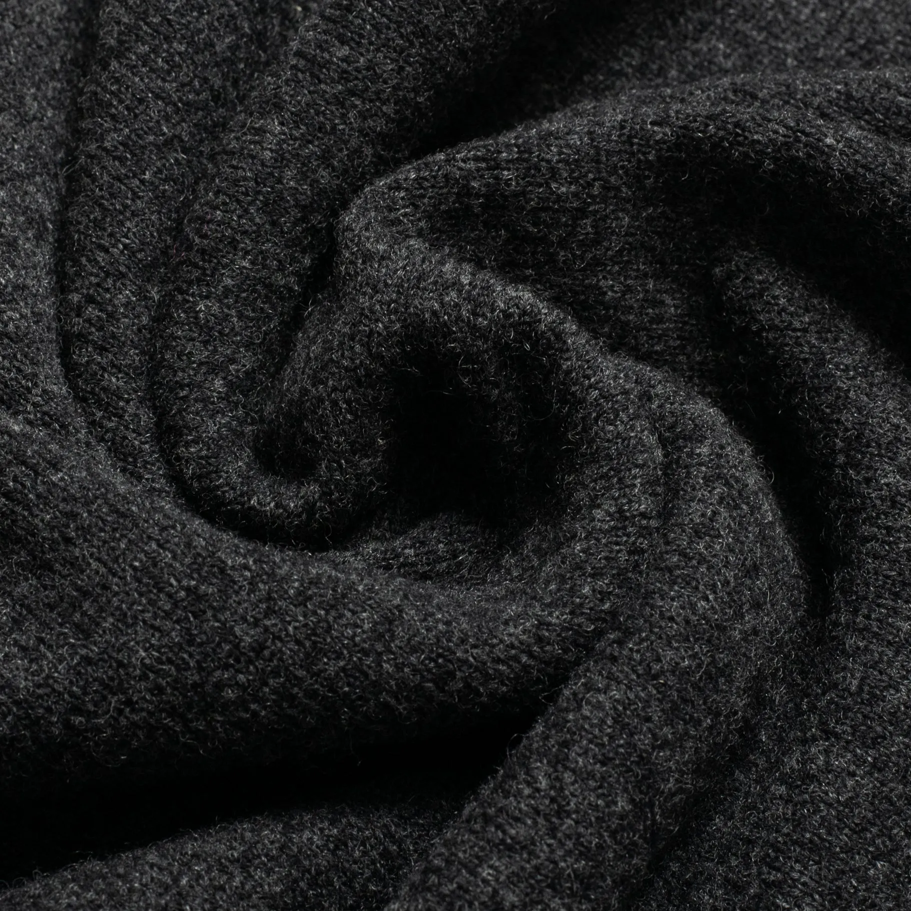 Charcoal 2 Ply Lambswool Sportshirt sold by William Crabtree & Sons product image thumbnail 5