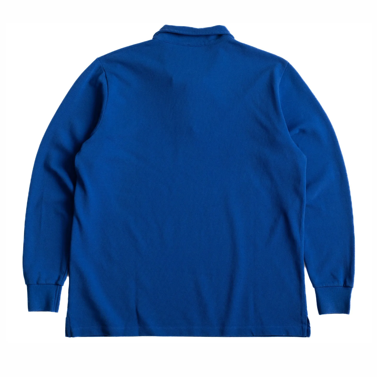Royal Blue Long Sleeved Polo Shirt sold by William Crabtree & Sons product image thumbnail 5