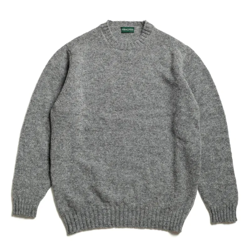 Ash Shetland Crew Neck sold by William Crabtree & Sons
