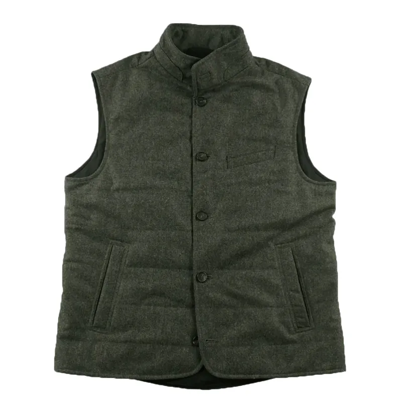 Loden Green Grasmere Gilet sold by William Crabtree & Sons