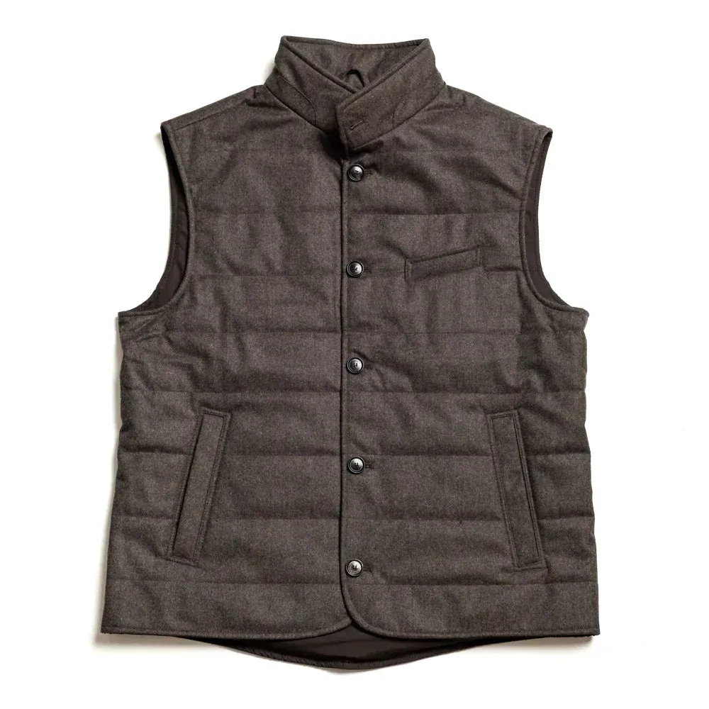 Mushroom Grasmere Gilet sold by William Crabtree & Sons