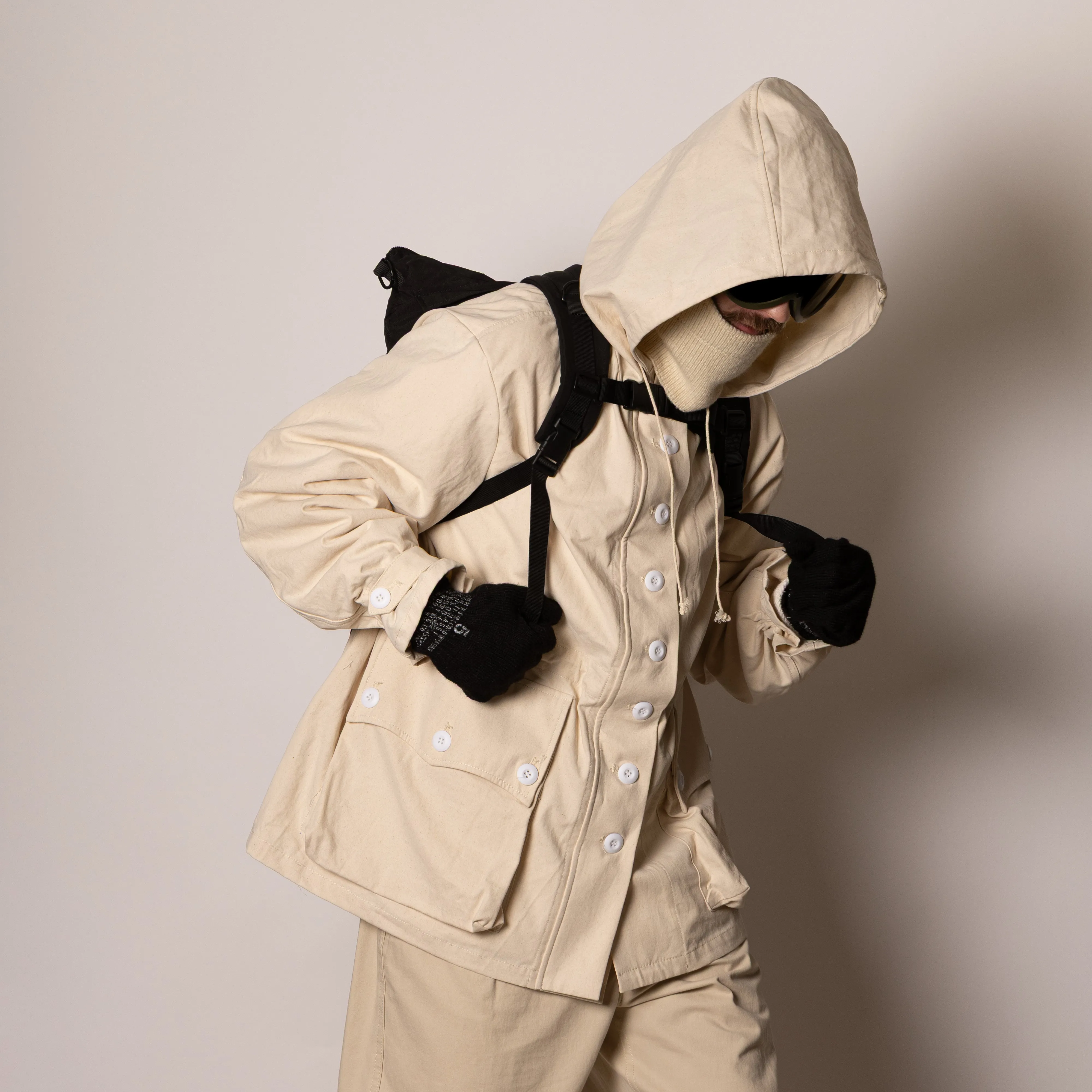 UNIVERSAL SWEDISH PARKA - NATURAL sold by Universal Surplus product image thumbnail 4