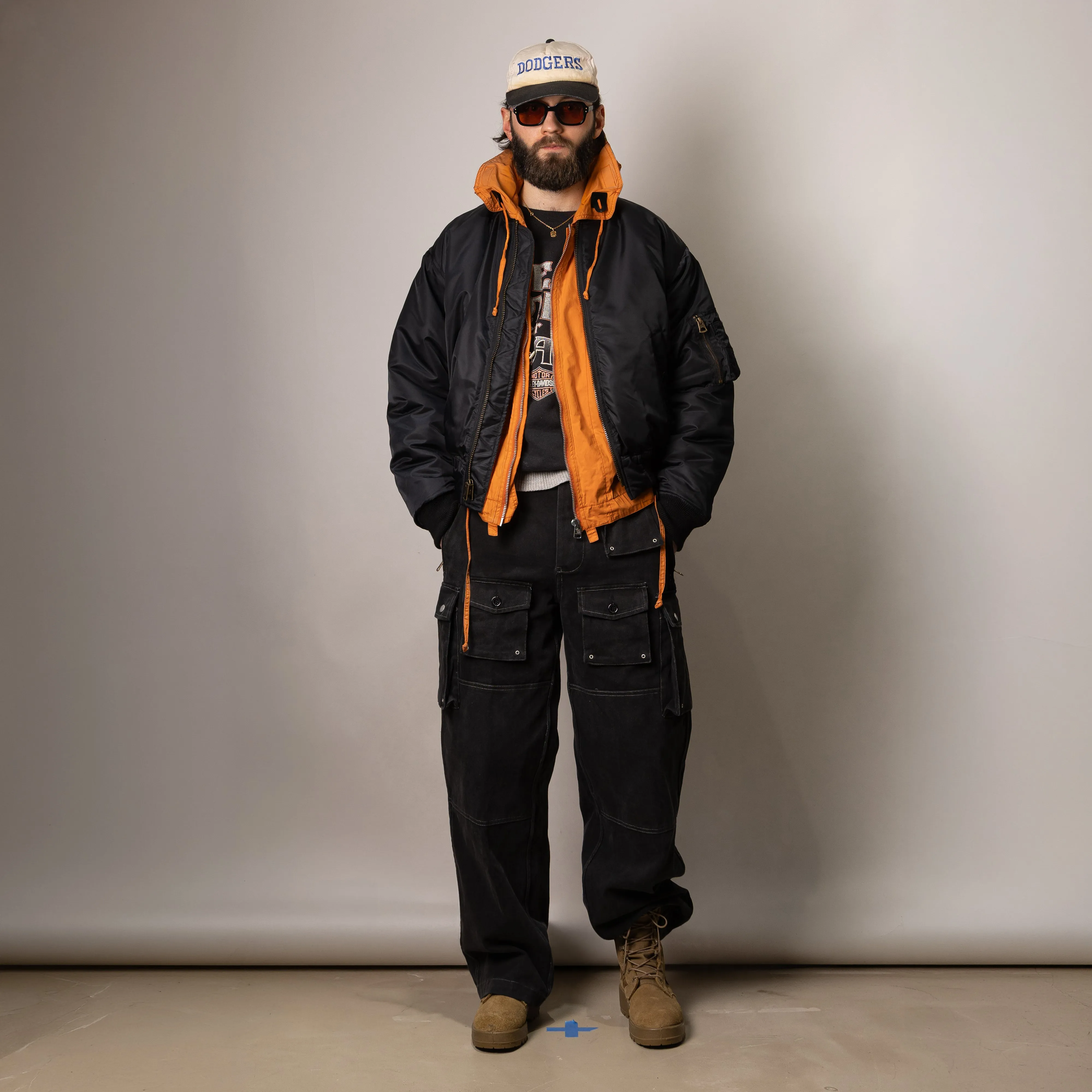 UNIVERSAL MA-1 BOMBER JACKET - BLACK sold by Universal Surplus product image thumbnail 3