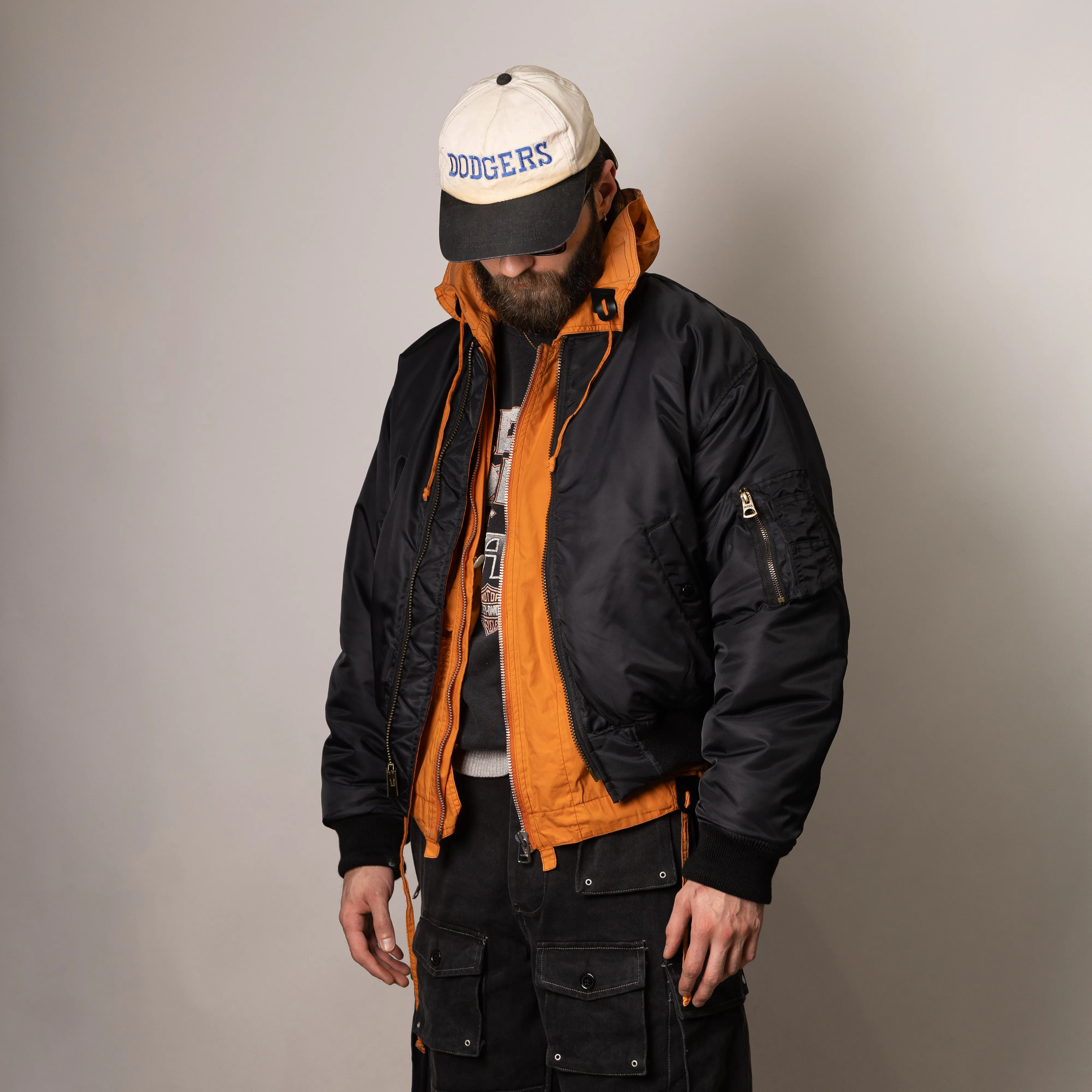 UNIVERSAL MA-1 BOMBER JACKET - BLACK sold by Universal Surplus product image thumbnail 2