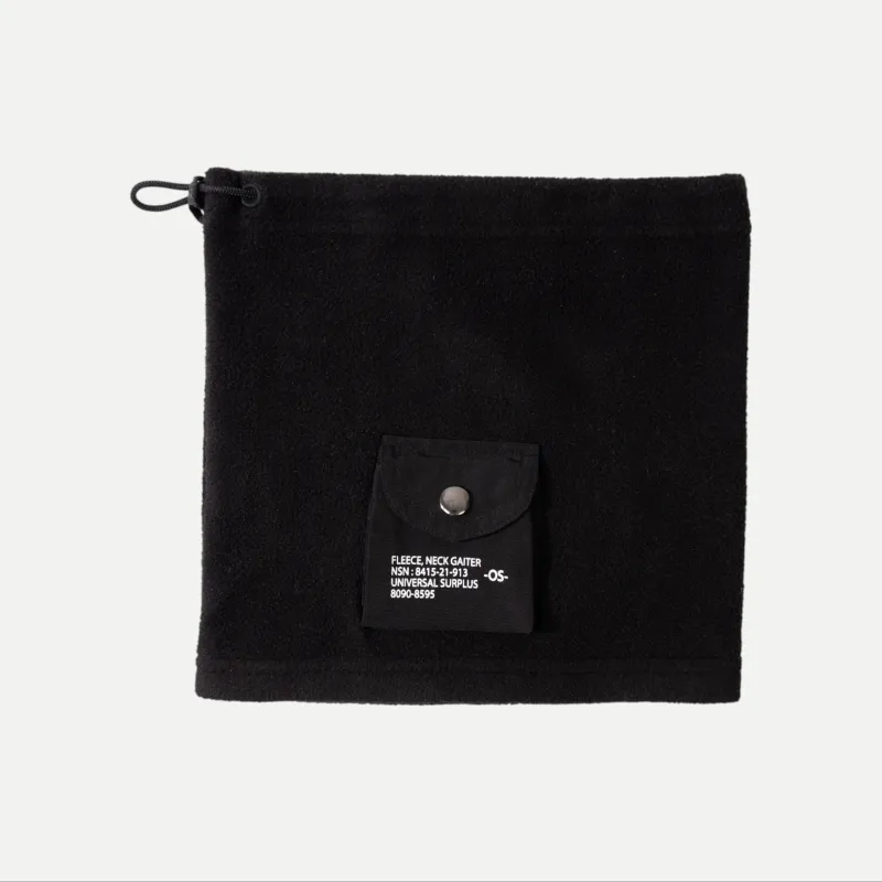 UNIVERSAL NECK GAITER - BLACK made by Universal Surplus