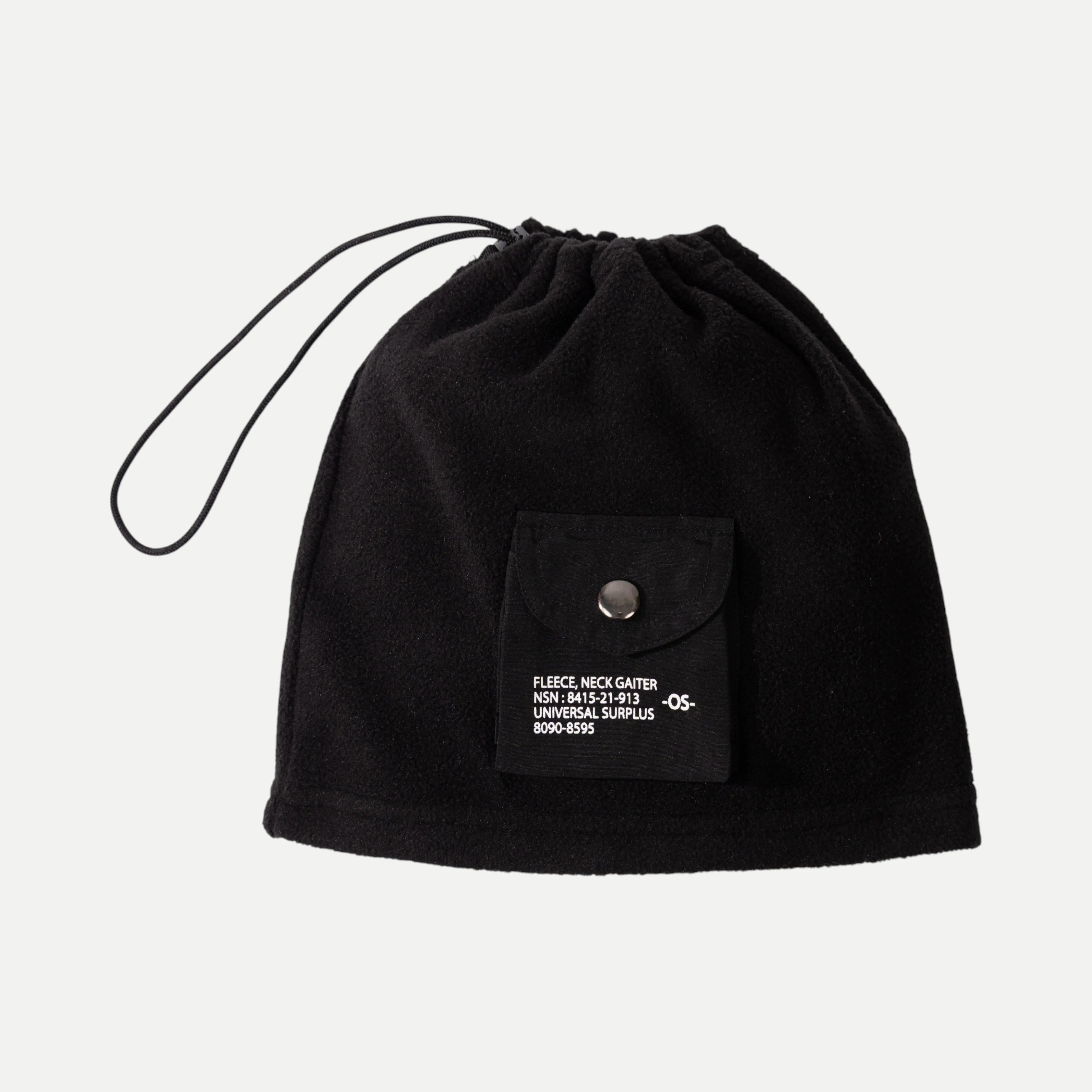UNIVERSAL NECK GAITER - BLACK sold by Universal Surplus product image thumbnail 3