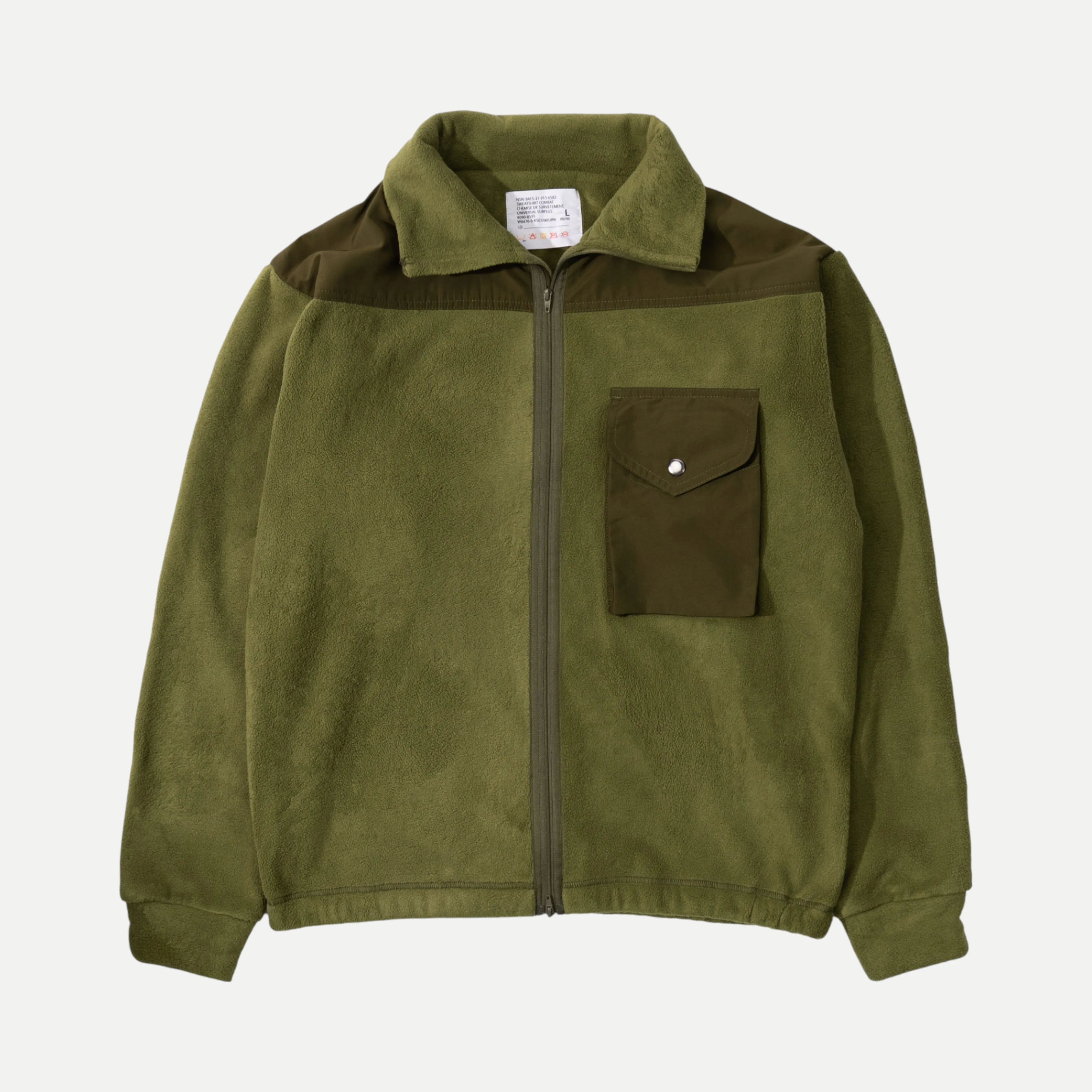UNIVERSAL CANADIAN ARMY FLEECE - GREEN sold by Universal Surplus