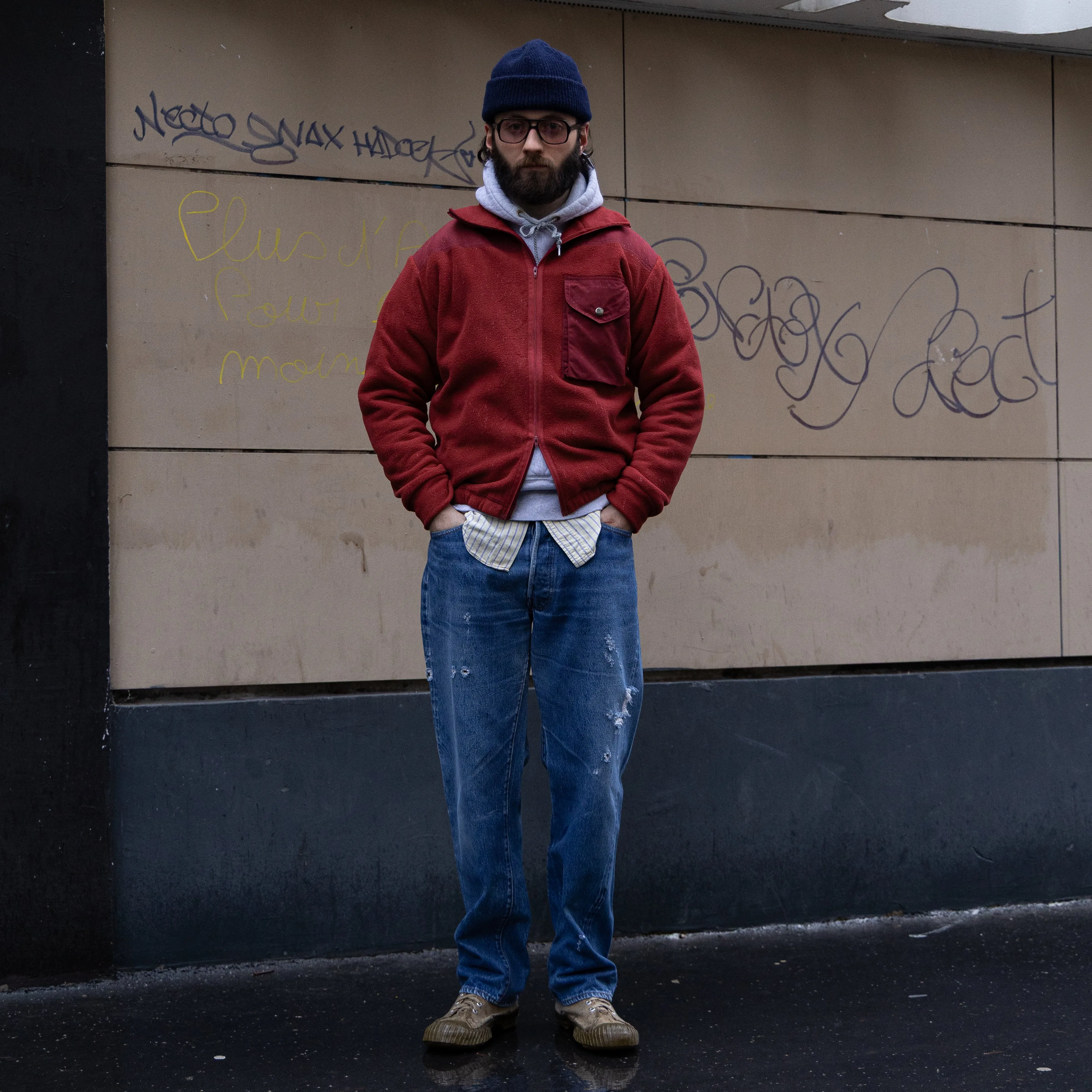 UNIVERSAL CANADIAN ARMY FLEECE - RED sold by Universal Surplus product image thumbnail 2