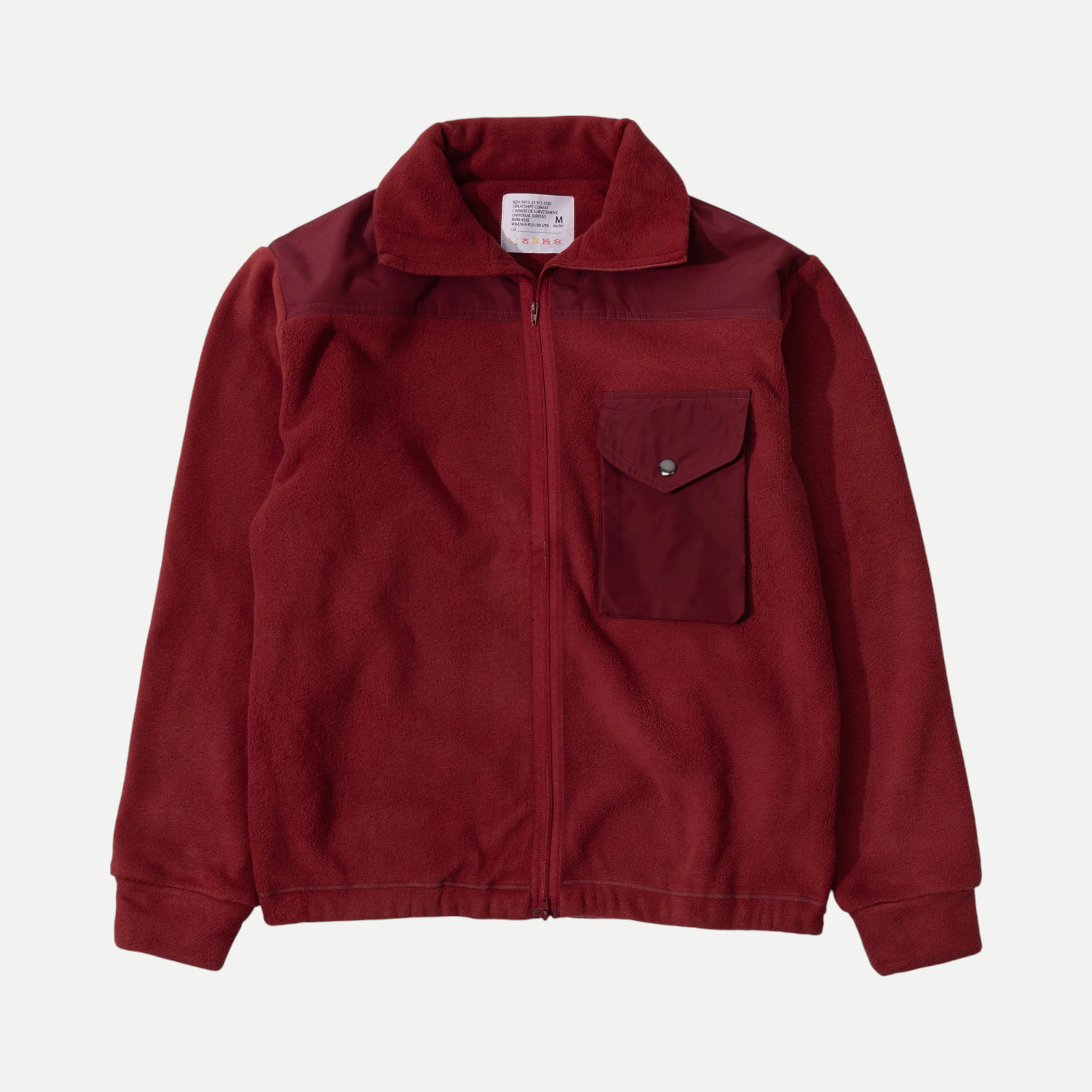 UNIVERSAL CANADIAN ARMY FLEECE - RED sold by Universal Surplus