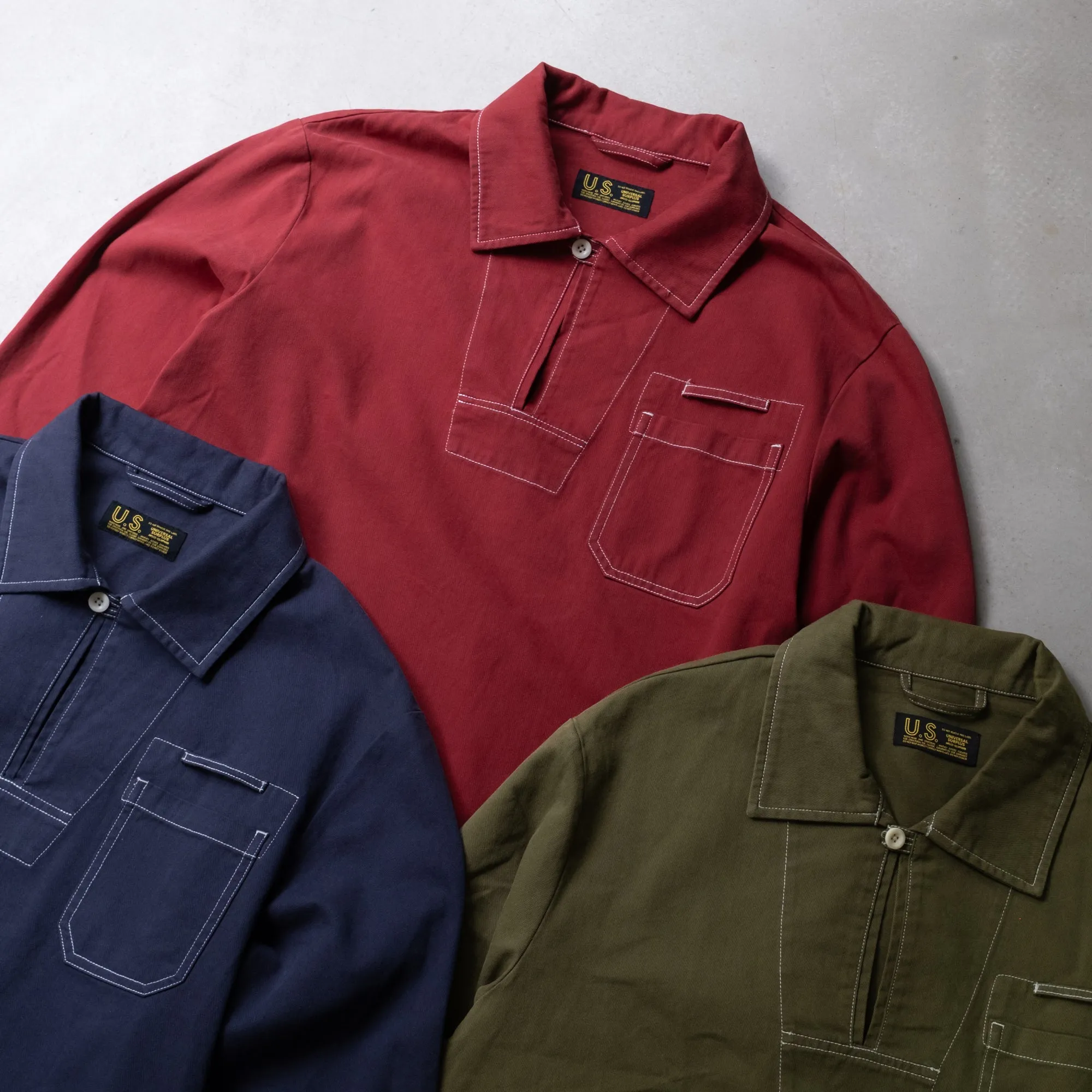 UNIVERSAL SAILOR WORK SHIRT - NAVY sold by Universal Surplus product image thumbnail 2