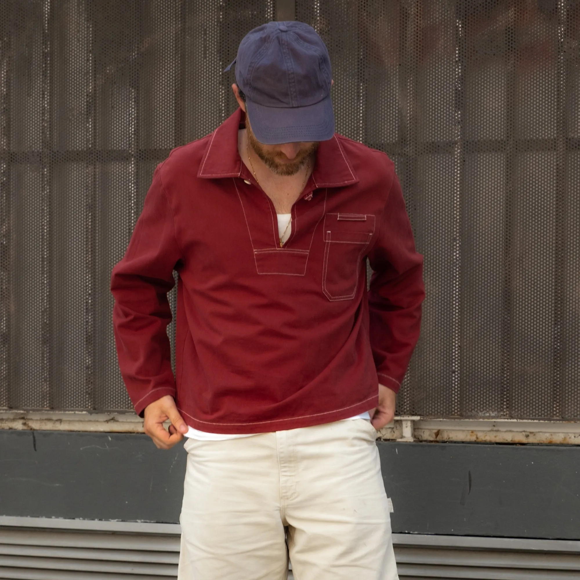 UNIVERSAL SAILOR WORK SHIRT - RED sold by Universal Surplus product image thumbnail 2