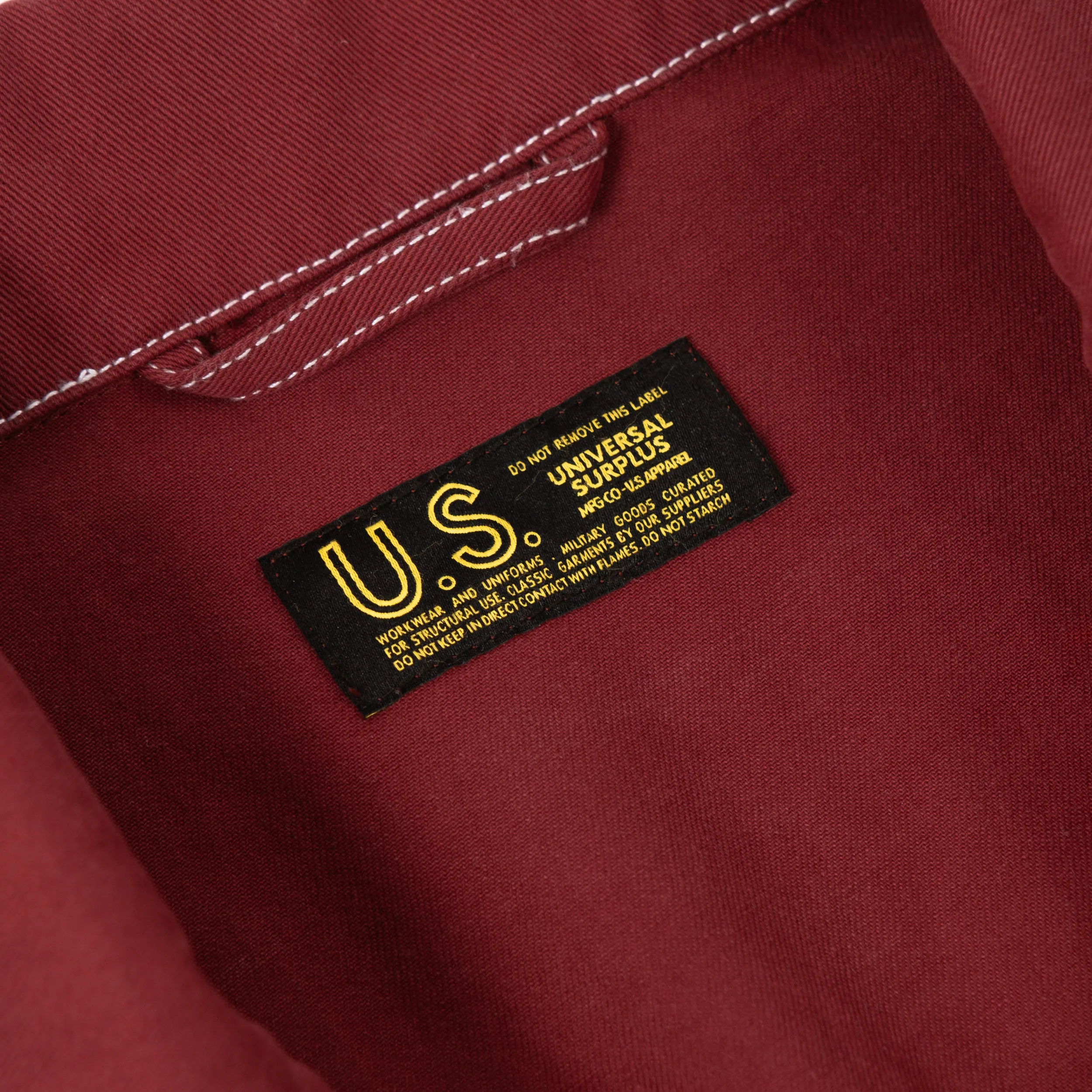 UNIVERSAL SAILOR WORK SHIRT - RED sold by Universal Surplus product image thumbnail 5