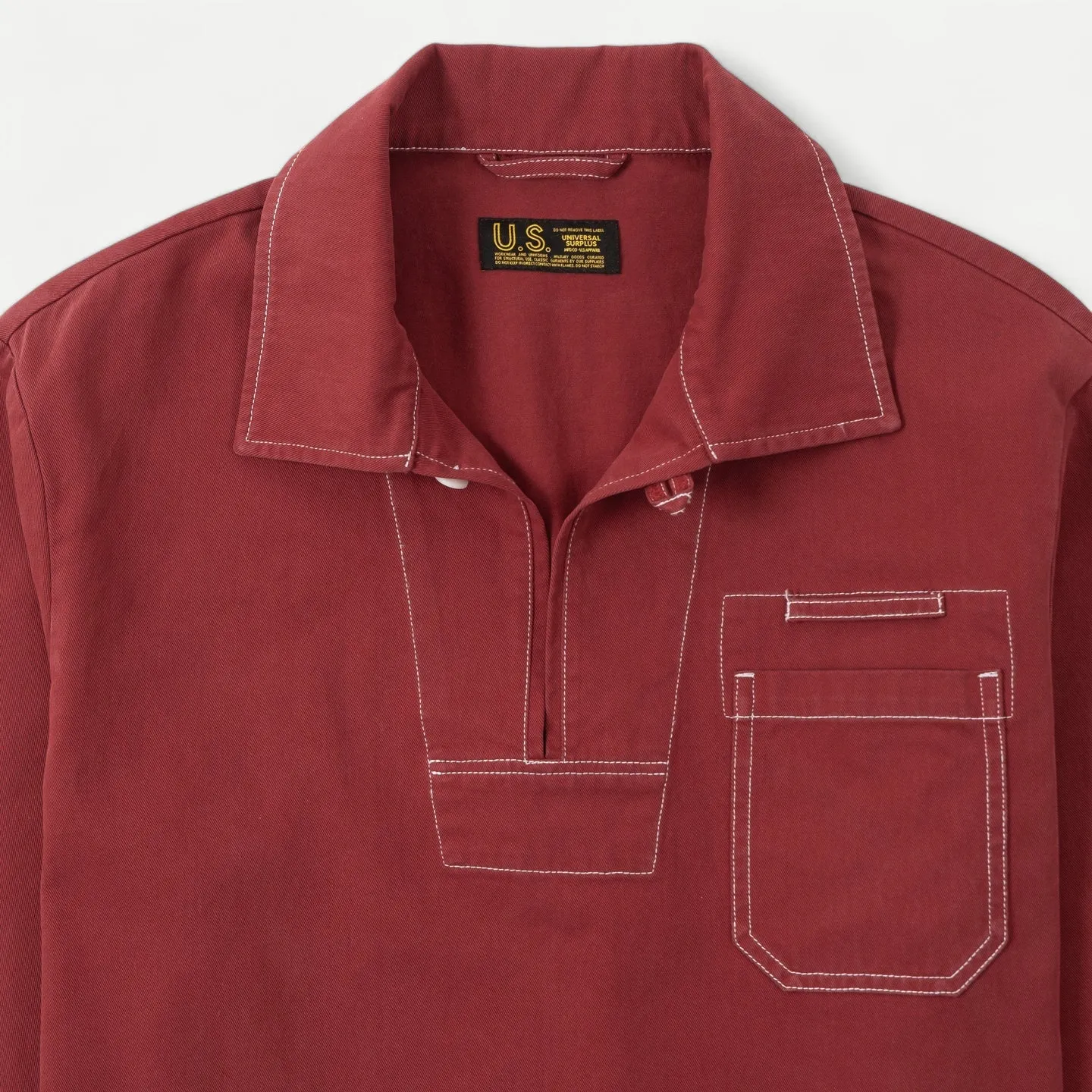 UNIVERSAL SAILOR WORK SHIRT - RED sold by Universal Surplus product image thumbnail 4