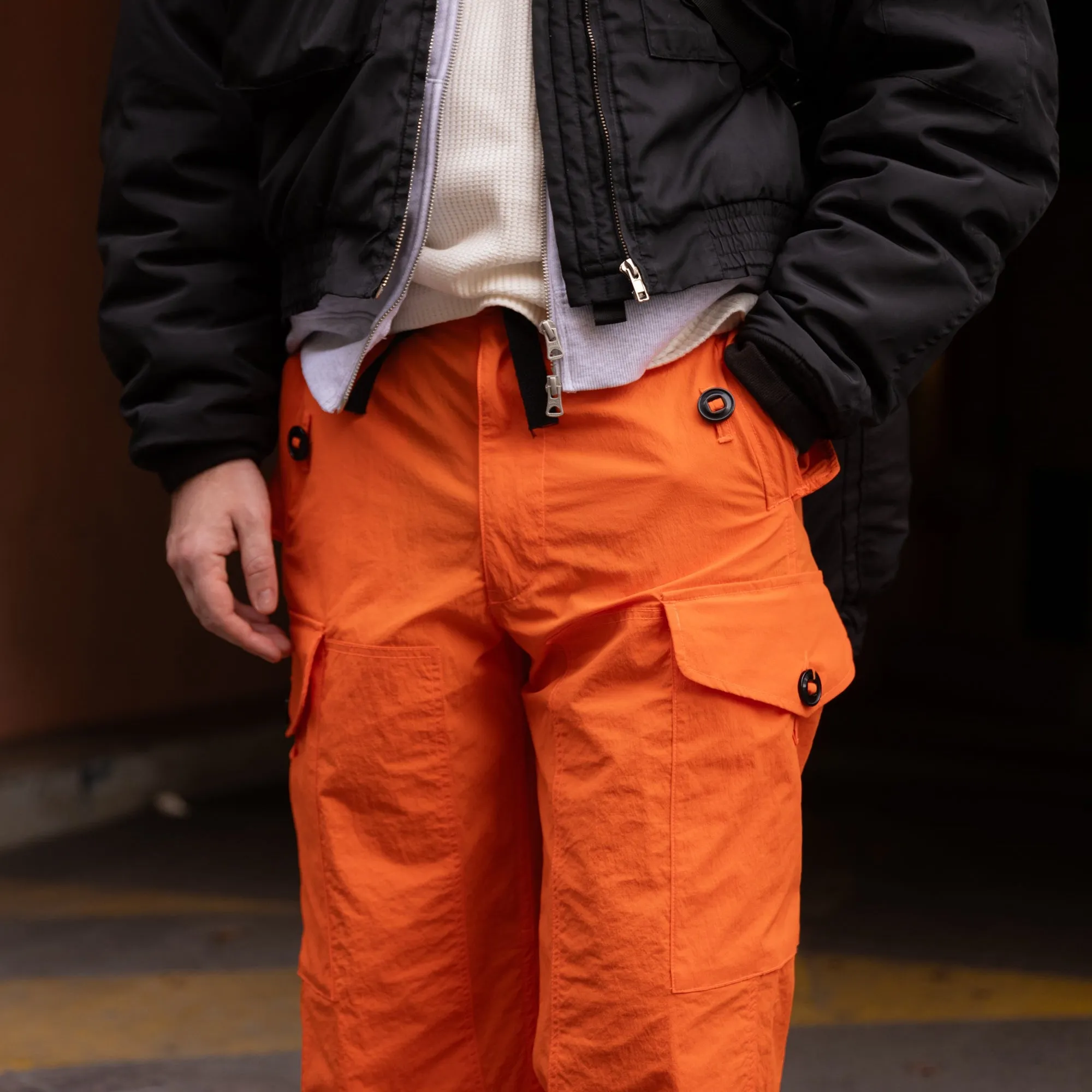 UNIVERSAL CANADIAN CARGO PANTS - ORANGE sold by Universal Surplus product image thumbnail 3