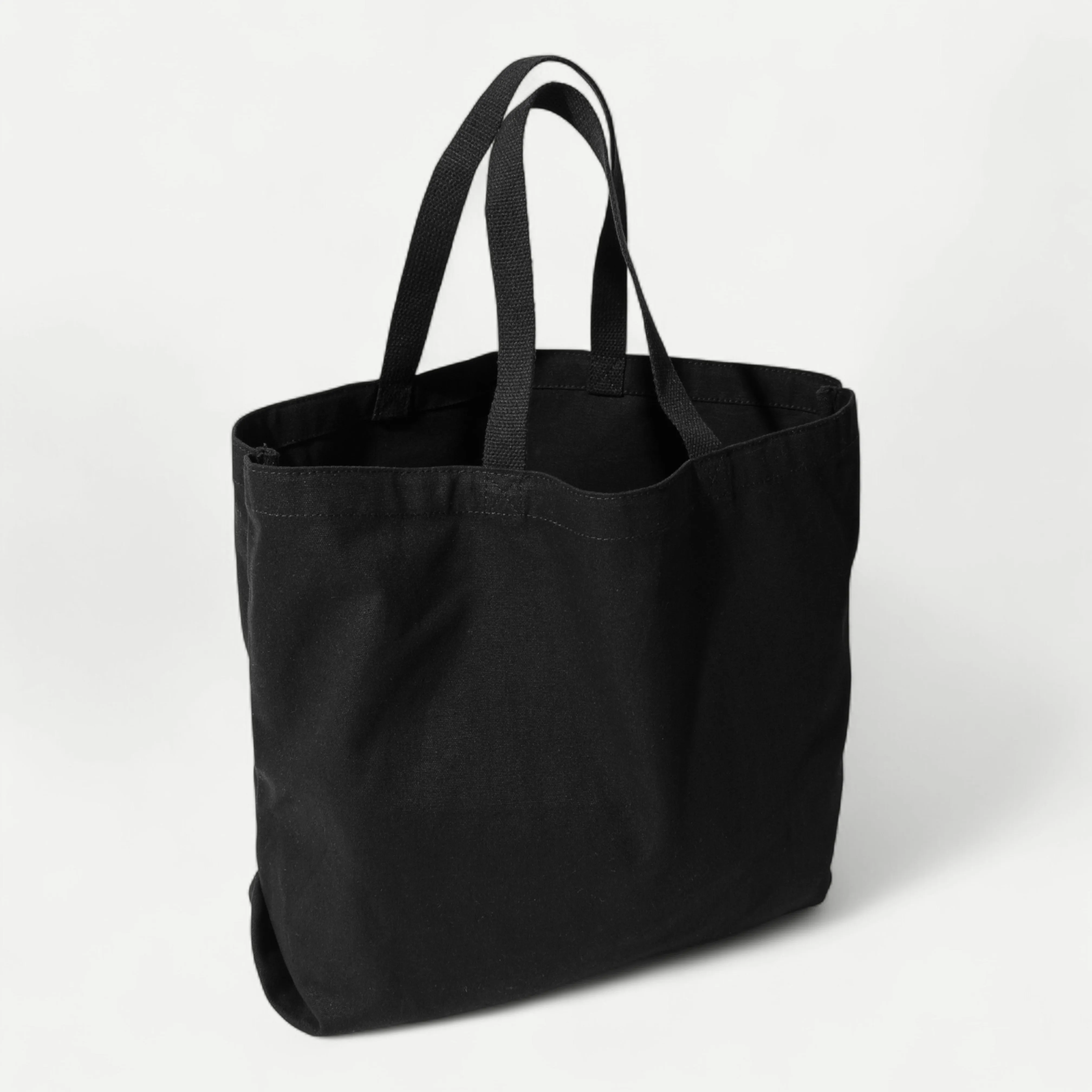 DUCK CANVAS TOTE BAG - BLACK sold by Universal Surplus