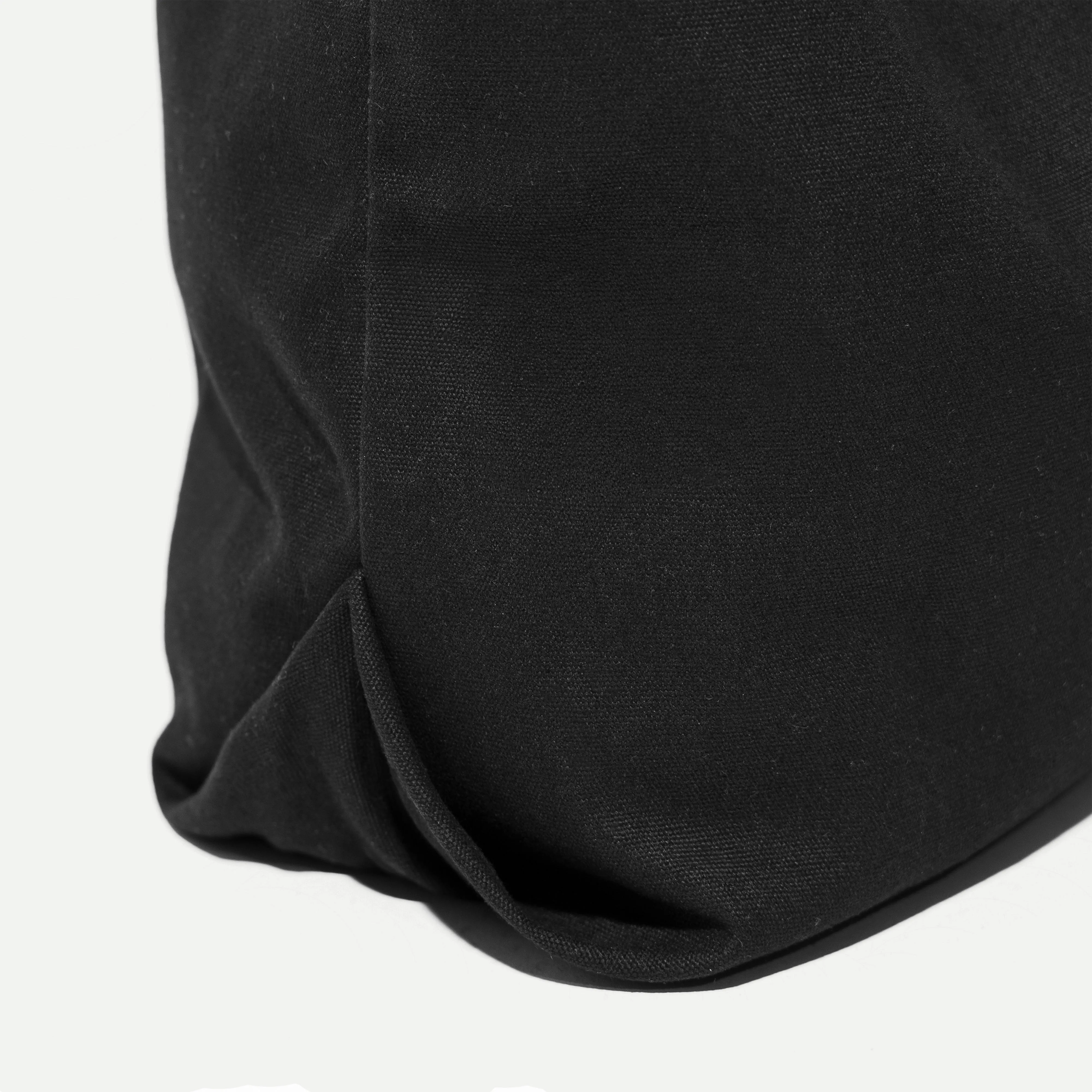 DUCK CANVAS TOTE BAG - BLACK sold by Universal Surplus product image thumbnail 3