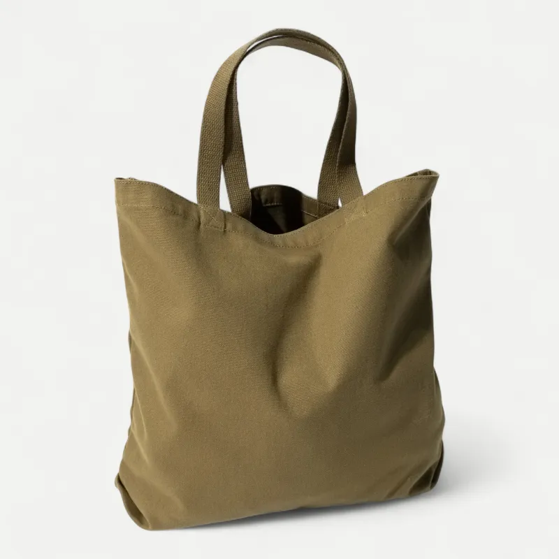 DUCK CANVAS TOTE BAG - OLIVE GREEN sold by Universal Surplus