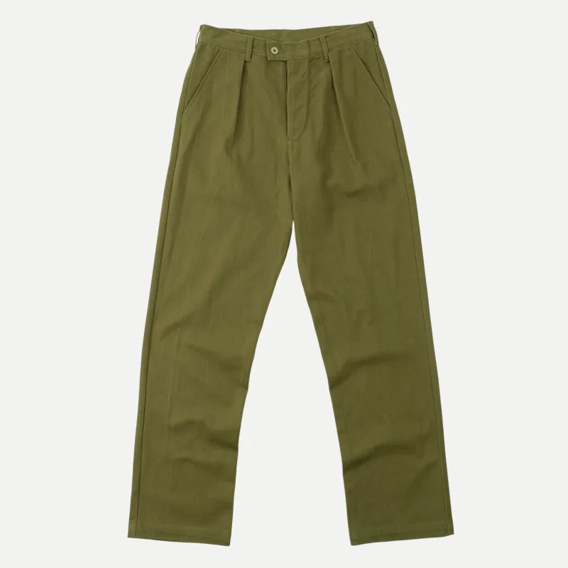 UNIVERSAL SWEDISH FATIGUE PANTS - OLIVE GREEN sold by Universal Surplus