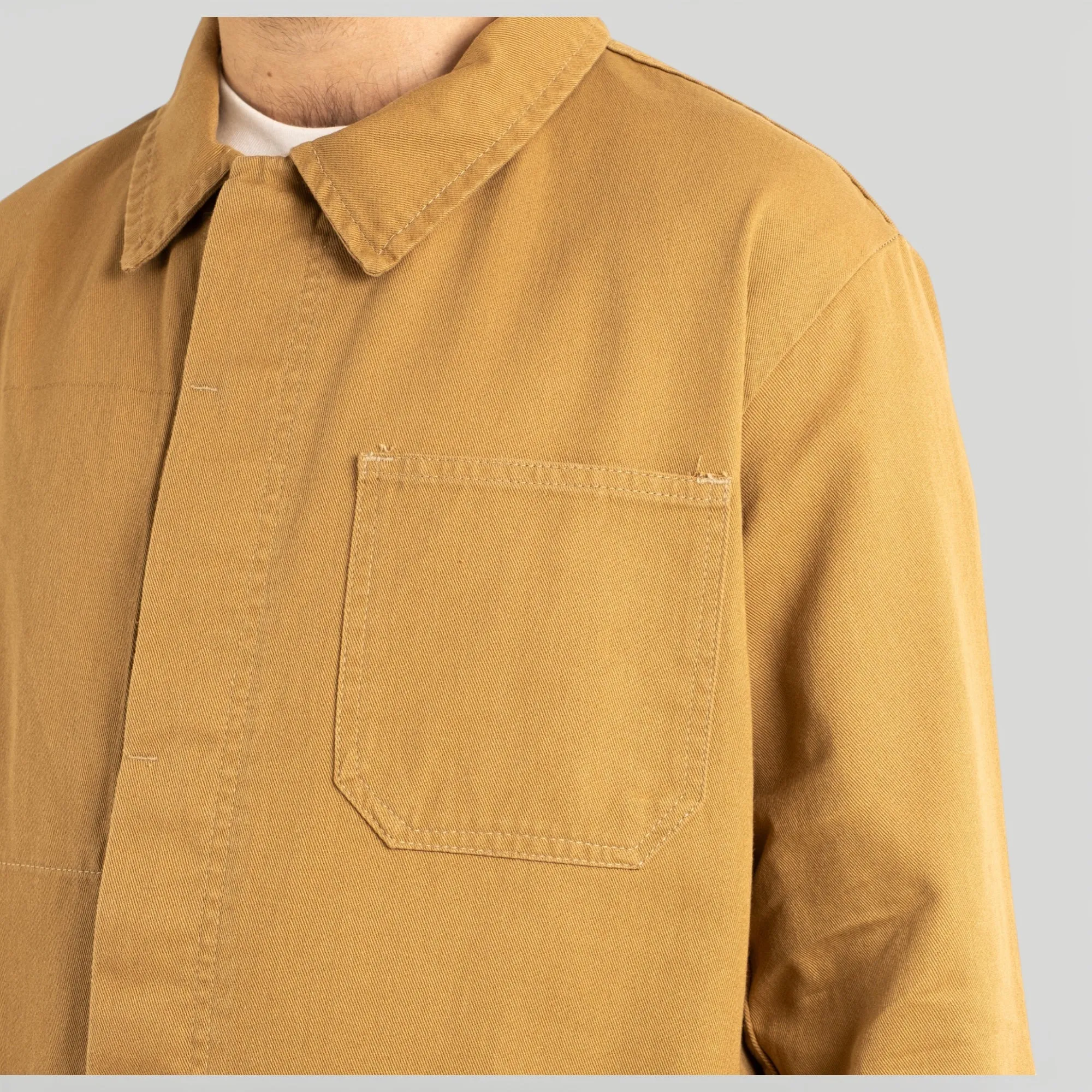 FRENCH CHORE JACKET - SAND sold by Universal Surplus product image thumbnail 4