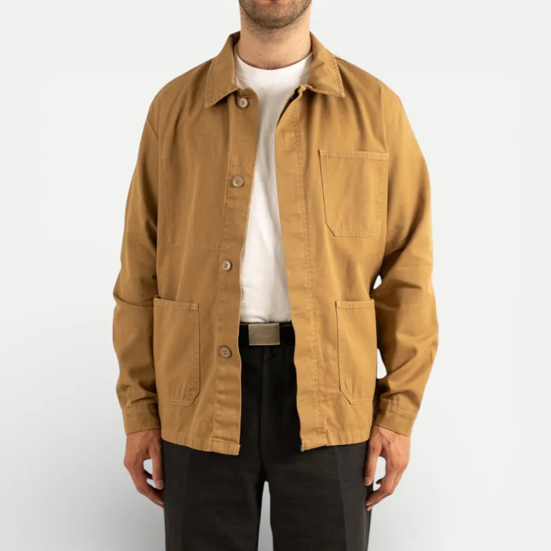 FRENCH CHORE JACKET - SAND made by Universal Surplus