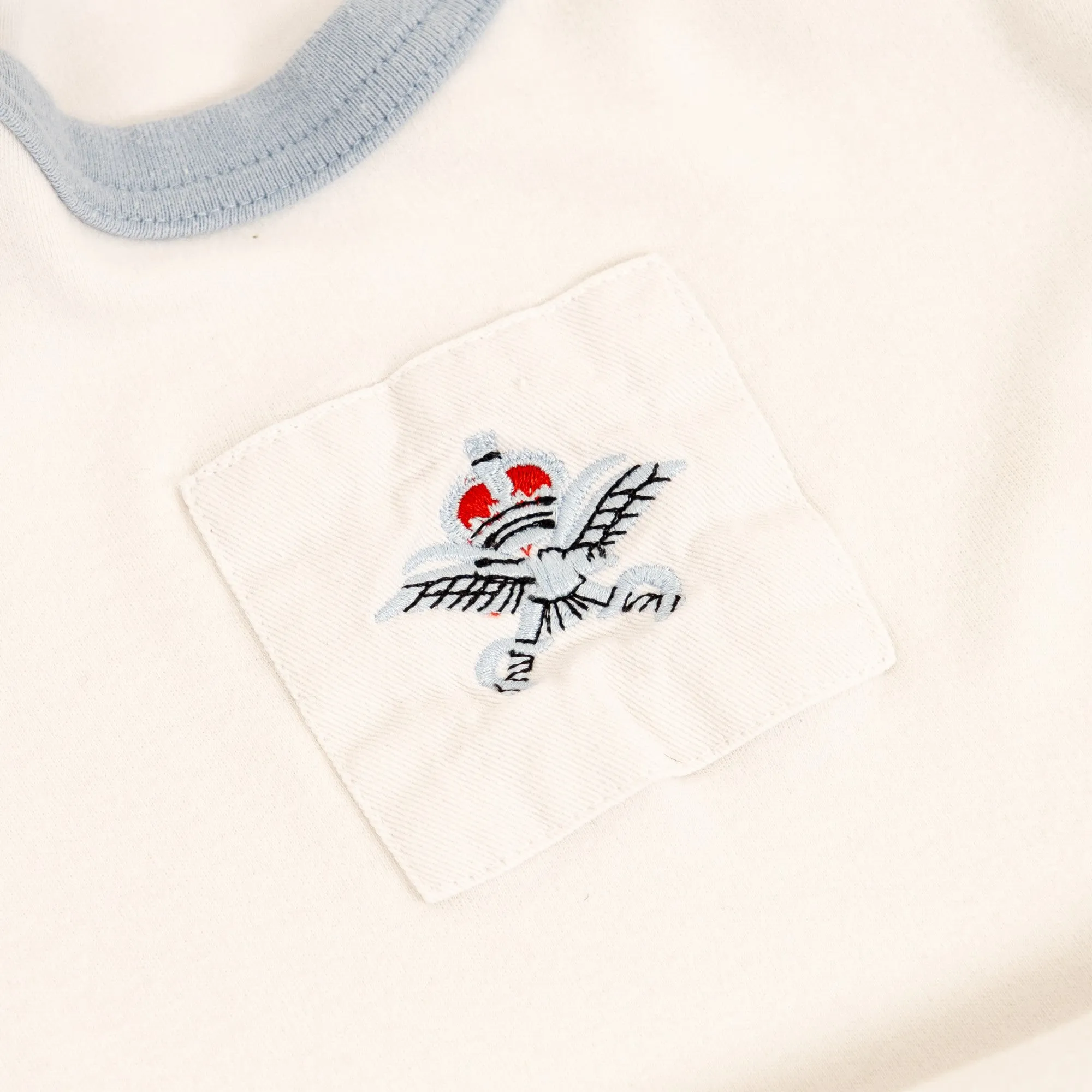 BRITISH ARMY TRAINING TANK TOP - LIGHT BLUE TRIM sold by Universal Surplus product image thumbnail 3