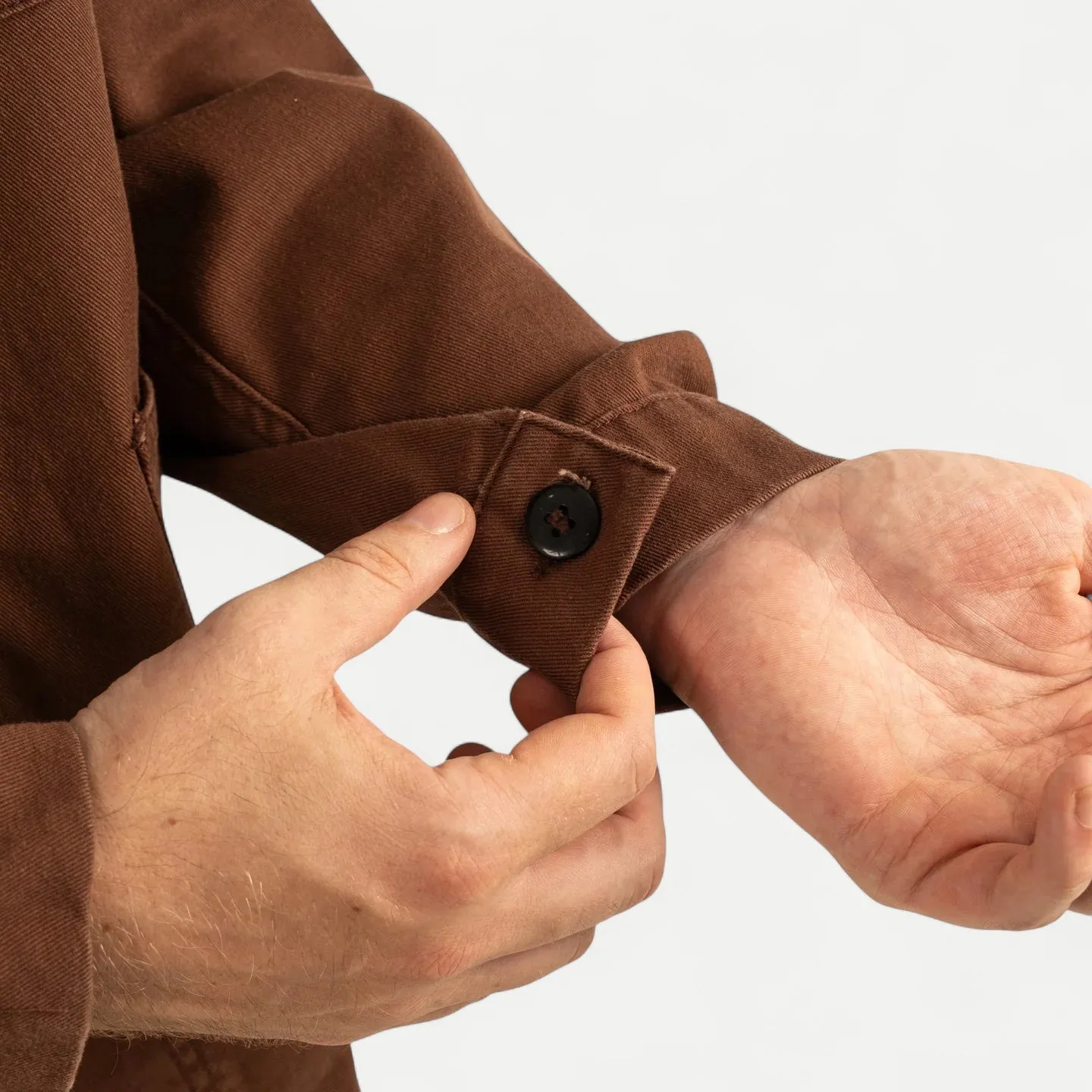FRENCH CHORE JACKET - BROWN sold by Universal Surplus product image thumbnail 5