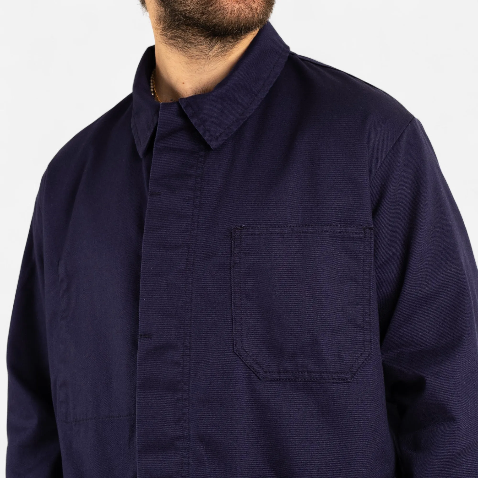 FRENCH CHORE JACKET - NAVY sold by Universal Surplus product image thumbnail 5