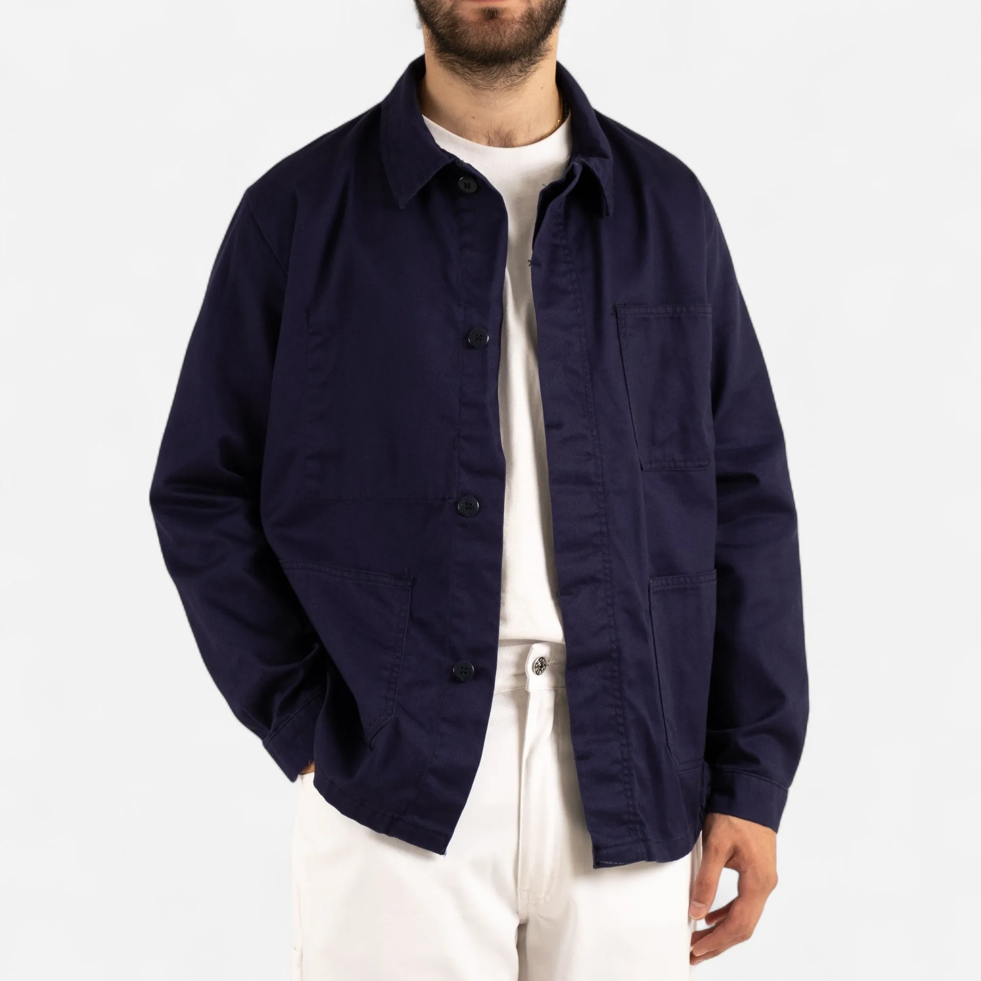 FRENCH CHORE JACKET - NAVY sold by Universal Surplus product image thumbnail 2