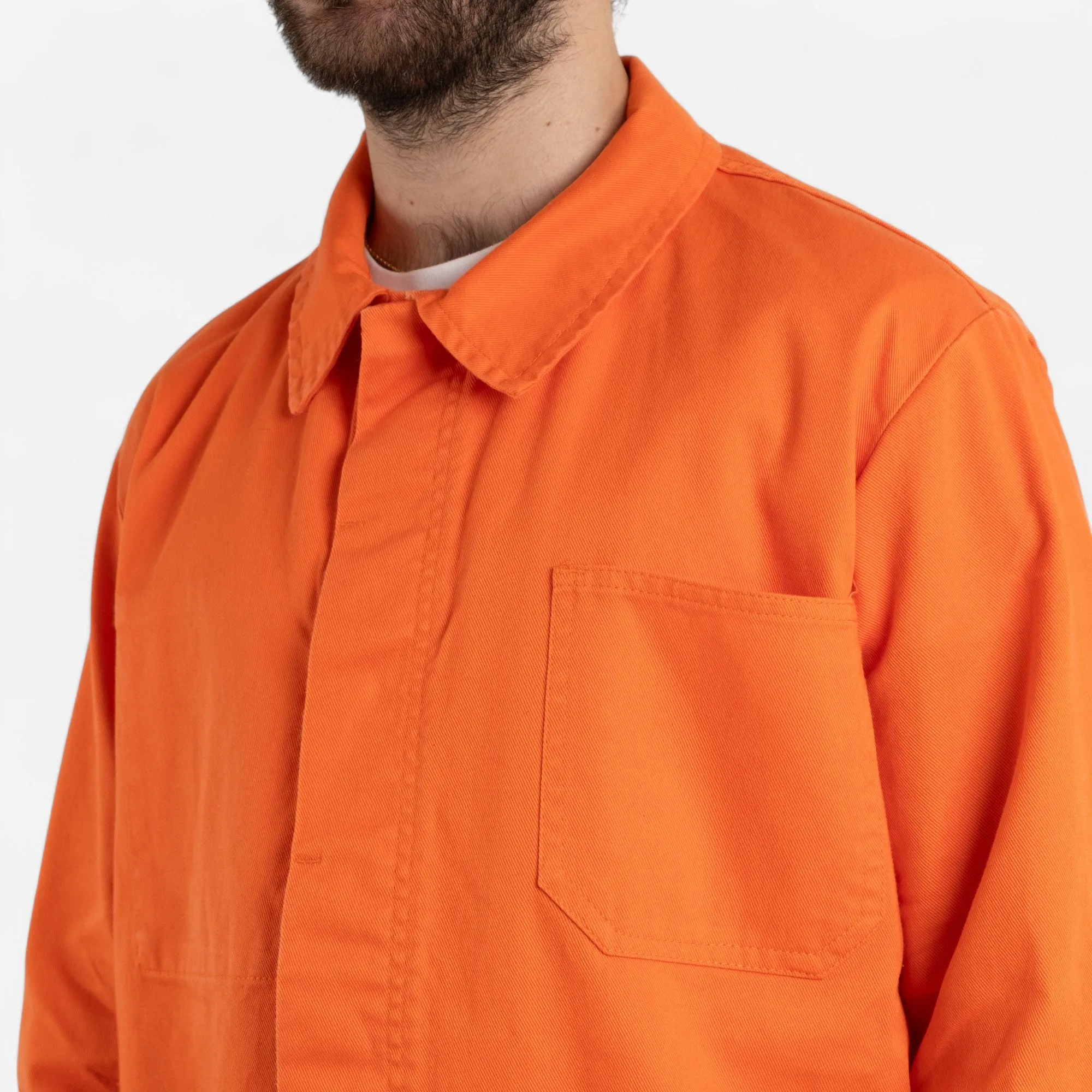 FRENCH CHORE JACKET - ORANGE sold by Universal Surplus product image thumbnail 5