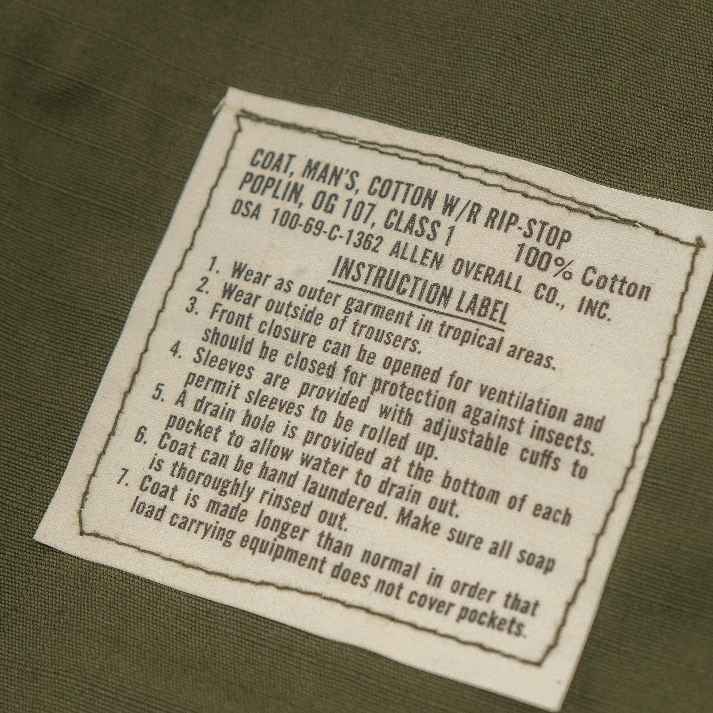 OG DEADSTOCK JUNGLE SHIRT sold by Universal Surplus product image thumbnail 5