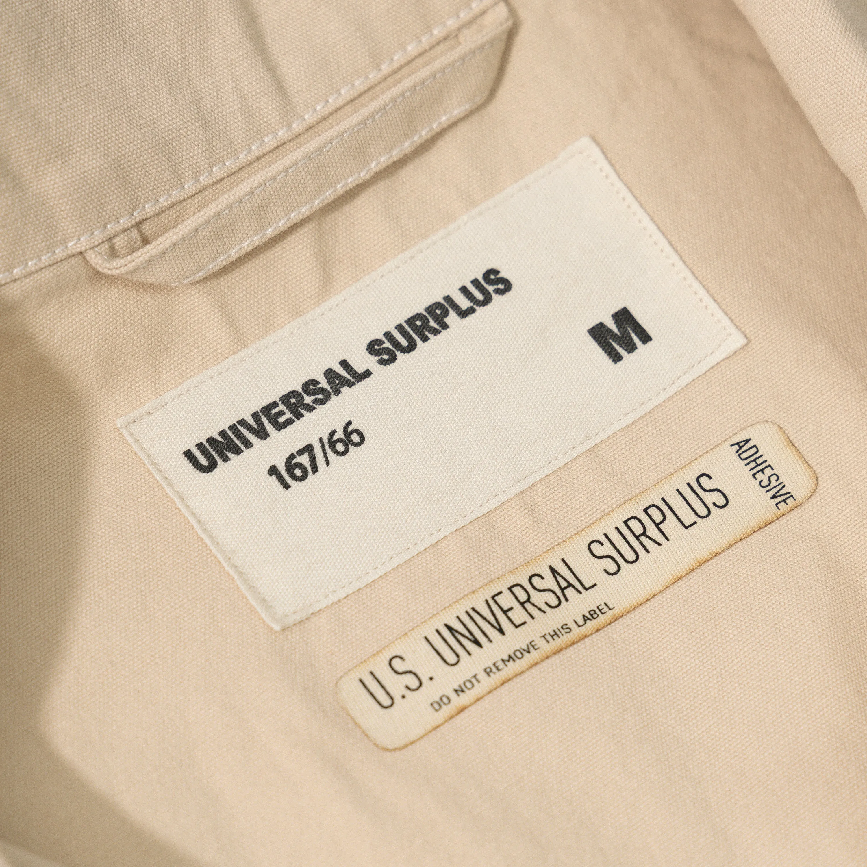 UNIVERSAL SAILOR WORK SHIRT - NATURAL sold by Universal Surplus product image thumbnail 4