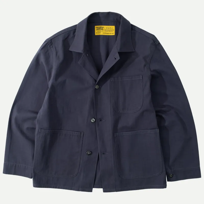 UNIVERSAL AMERICAN WORK JACKET - NAVY made by Universal Surplus