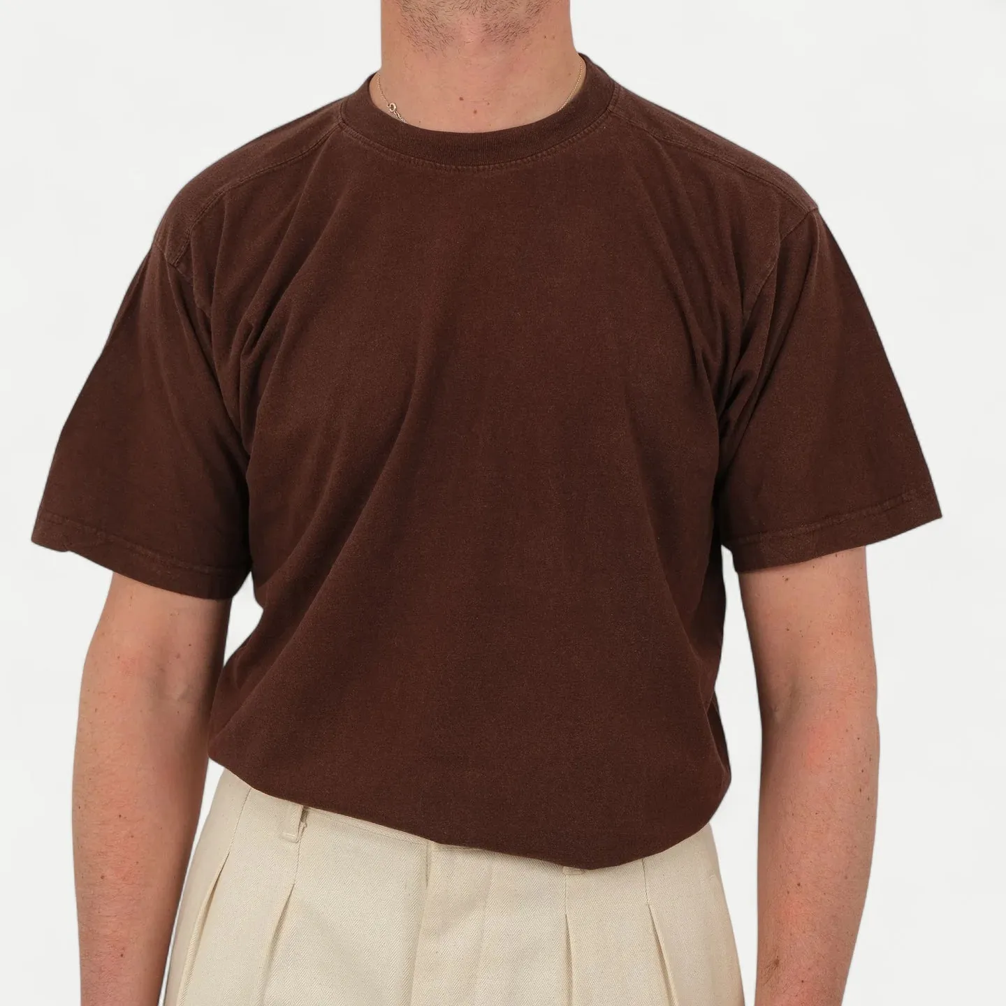 BROWN ARMY TEE sold by Universal Surplus product image thumbnail 2