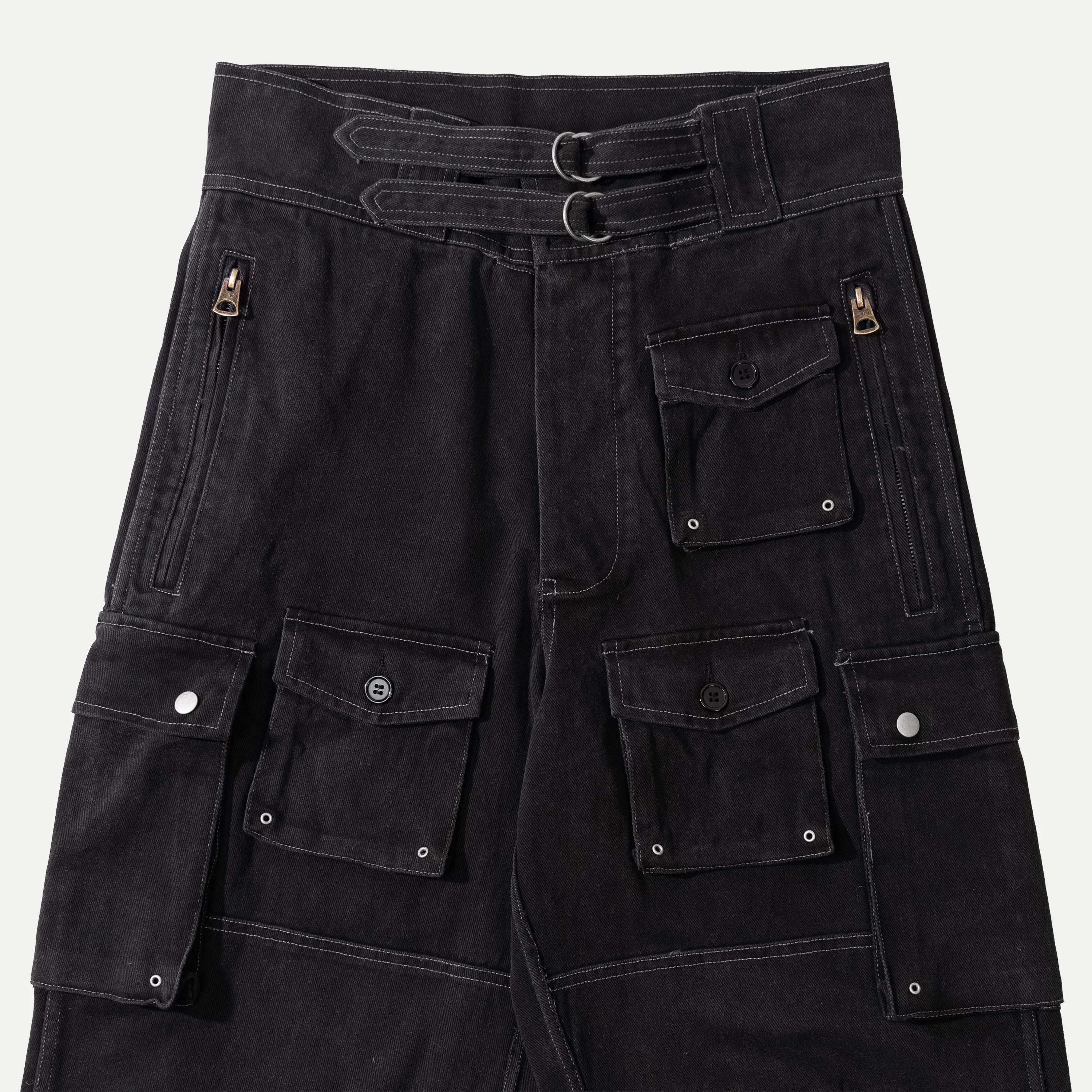 UNIVERSAL FRENCH PARATROOPER PANTS - BLACK sold by Universal Surplus product image thumbnail 4