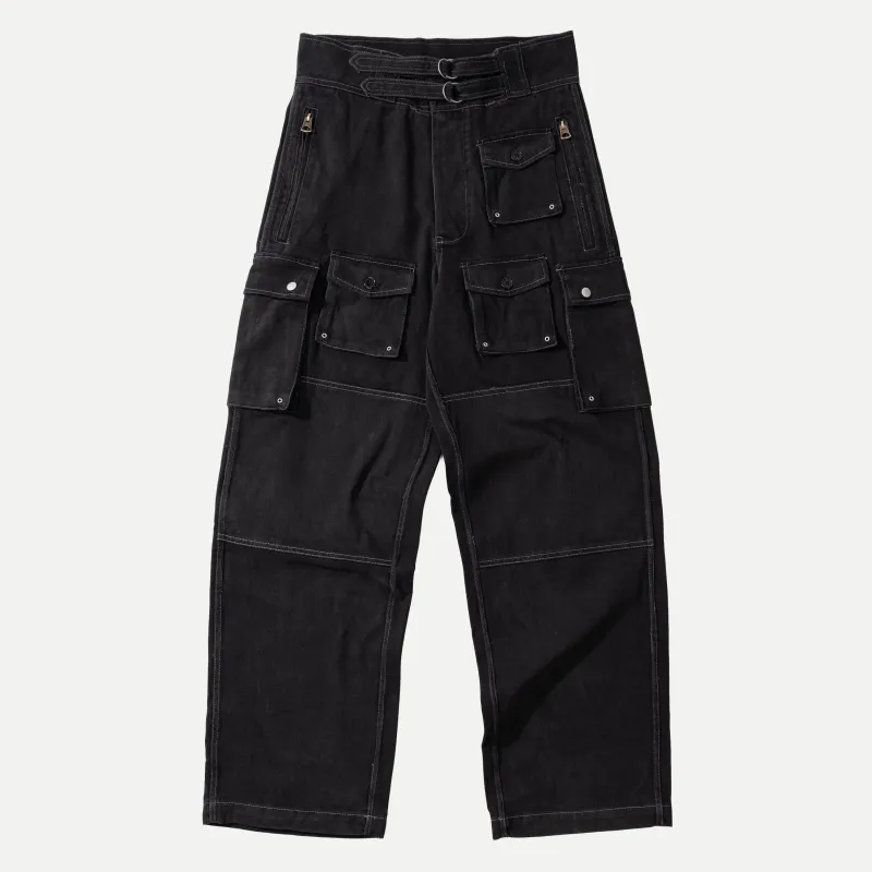UNIVERSAL FRENCH PARATROOPER PANTS - BLACK made by Universal Surplus