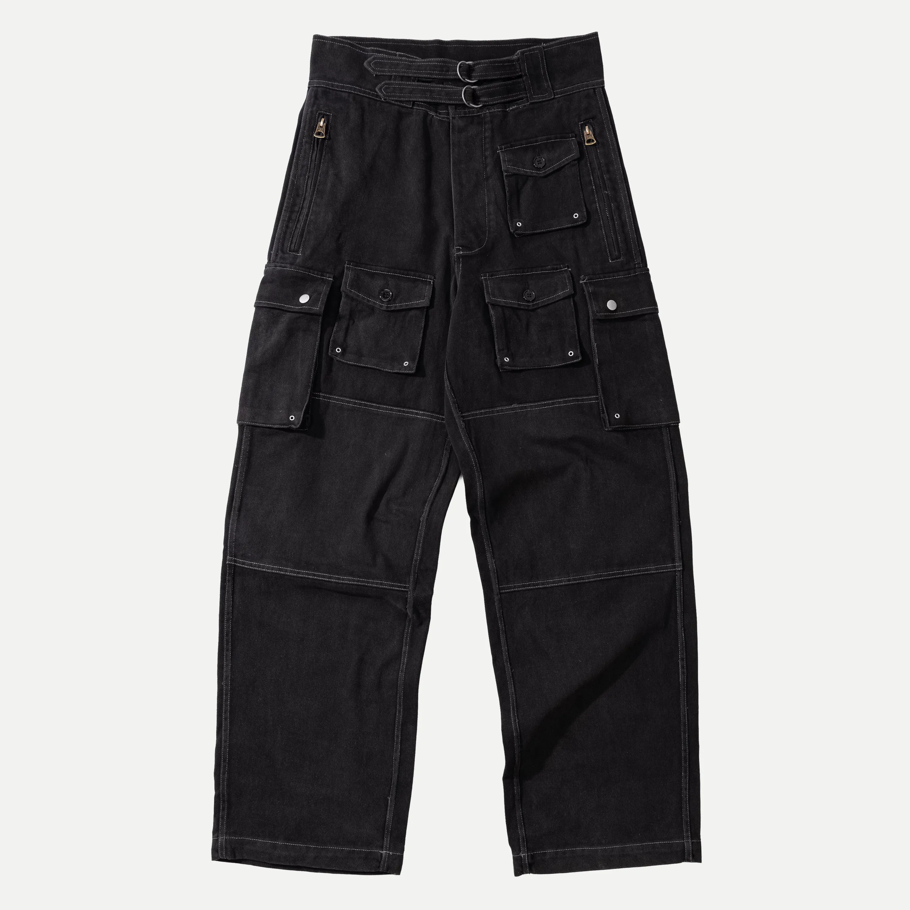 UNIVERSAL FRENCH PARATROOPER PANTS - BLACK sold by Universal Surplus