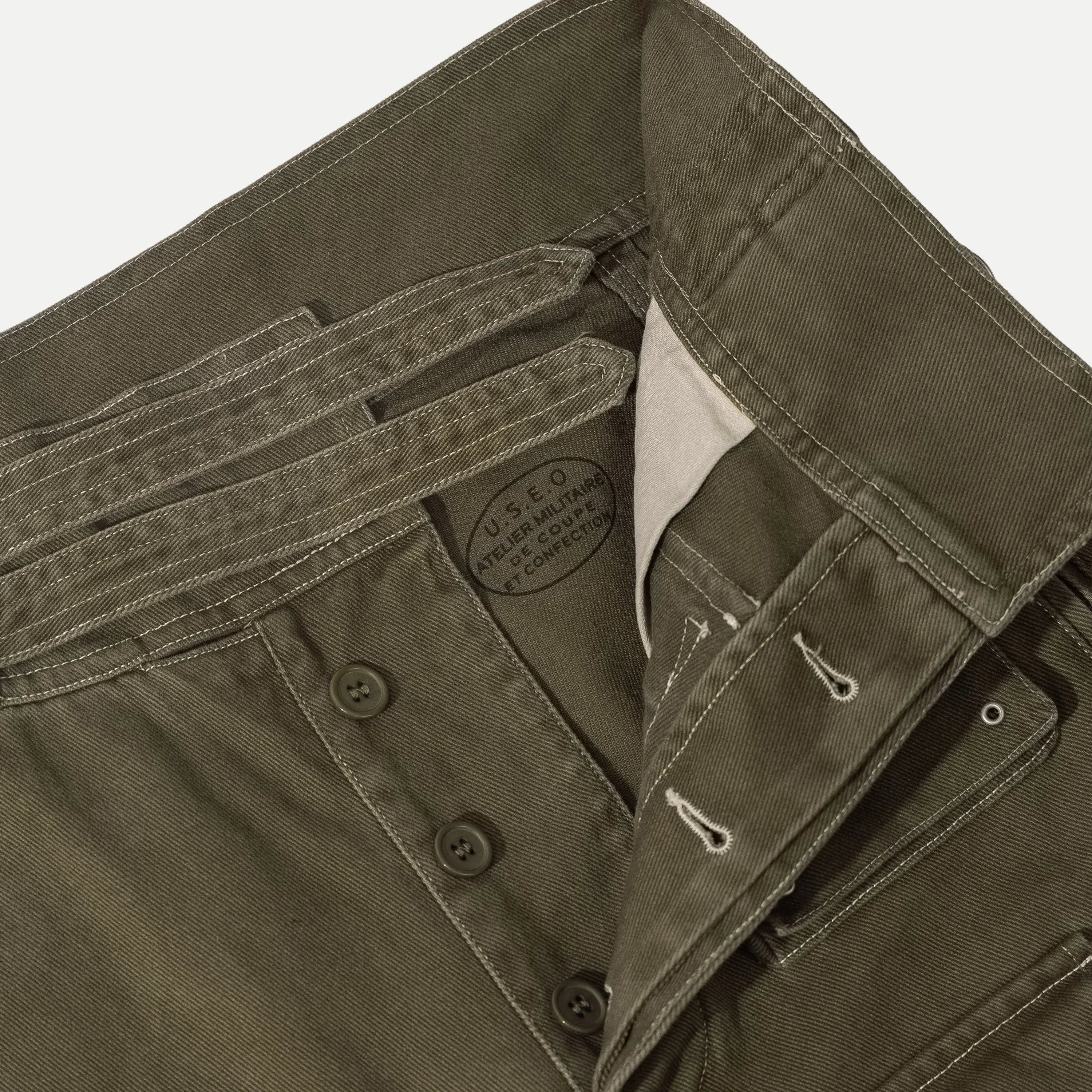 UNIVERSAL FRENCH PARATROOPER PANTS - GRAY sold by Universal Surplus product image thumbnail 4