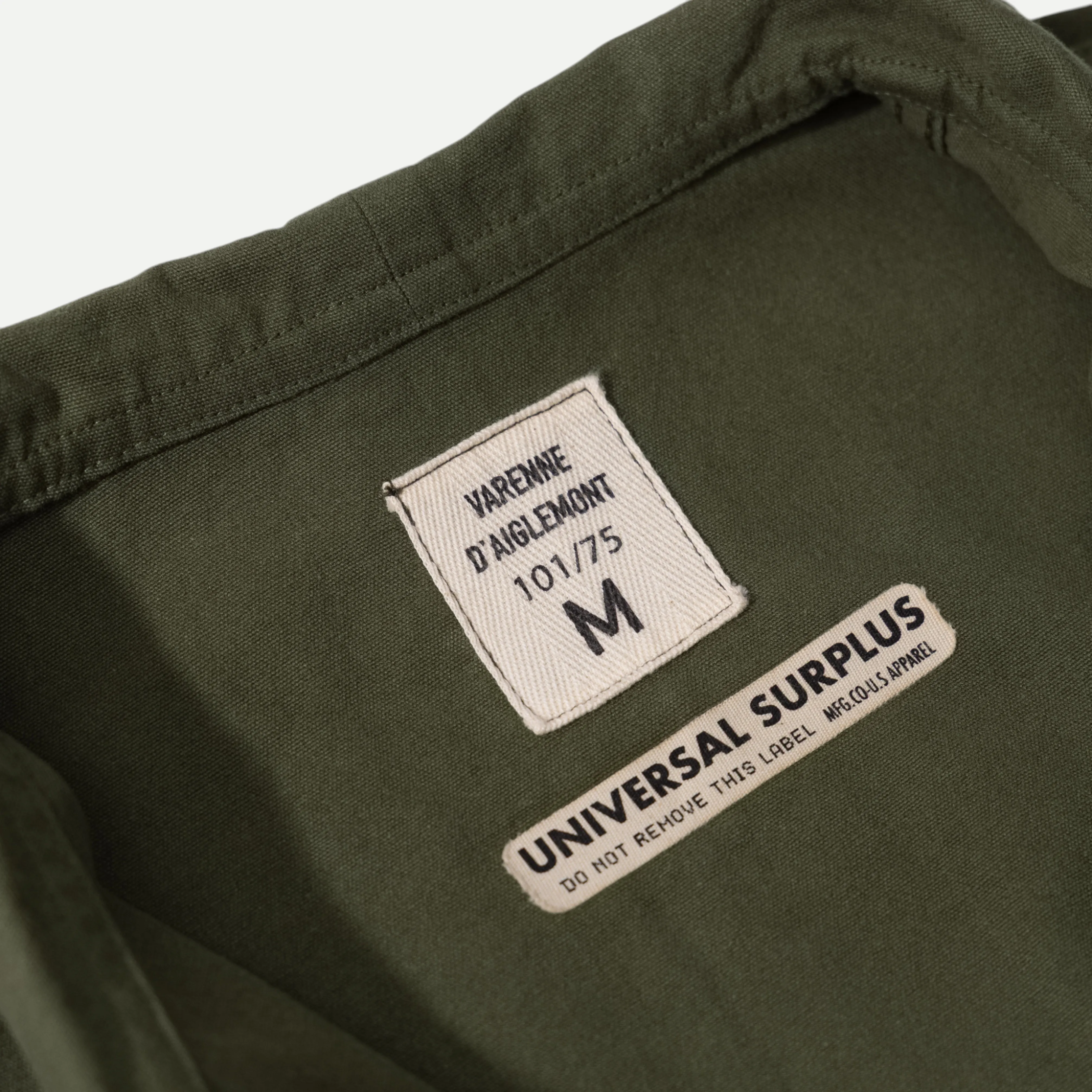 UNIVERSAL FRENCH ARMY WORK JACKET - OLIVE GREEN sold by Universal Surplus product image thumbnail 5