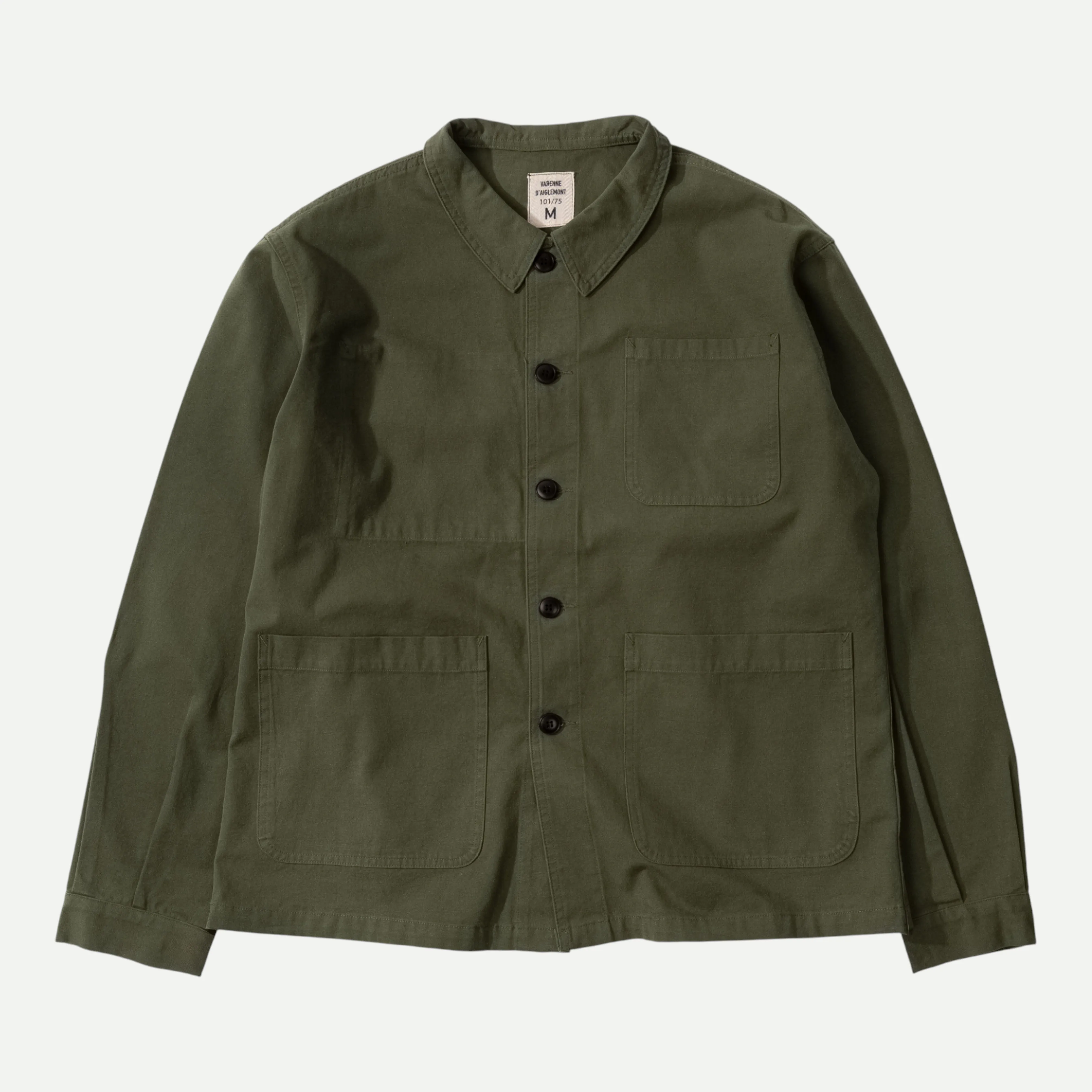 UNIVERSAL FRENCH ARMY WORK JACKET - OLIVE GREEN sold by Universal Surplus