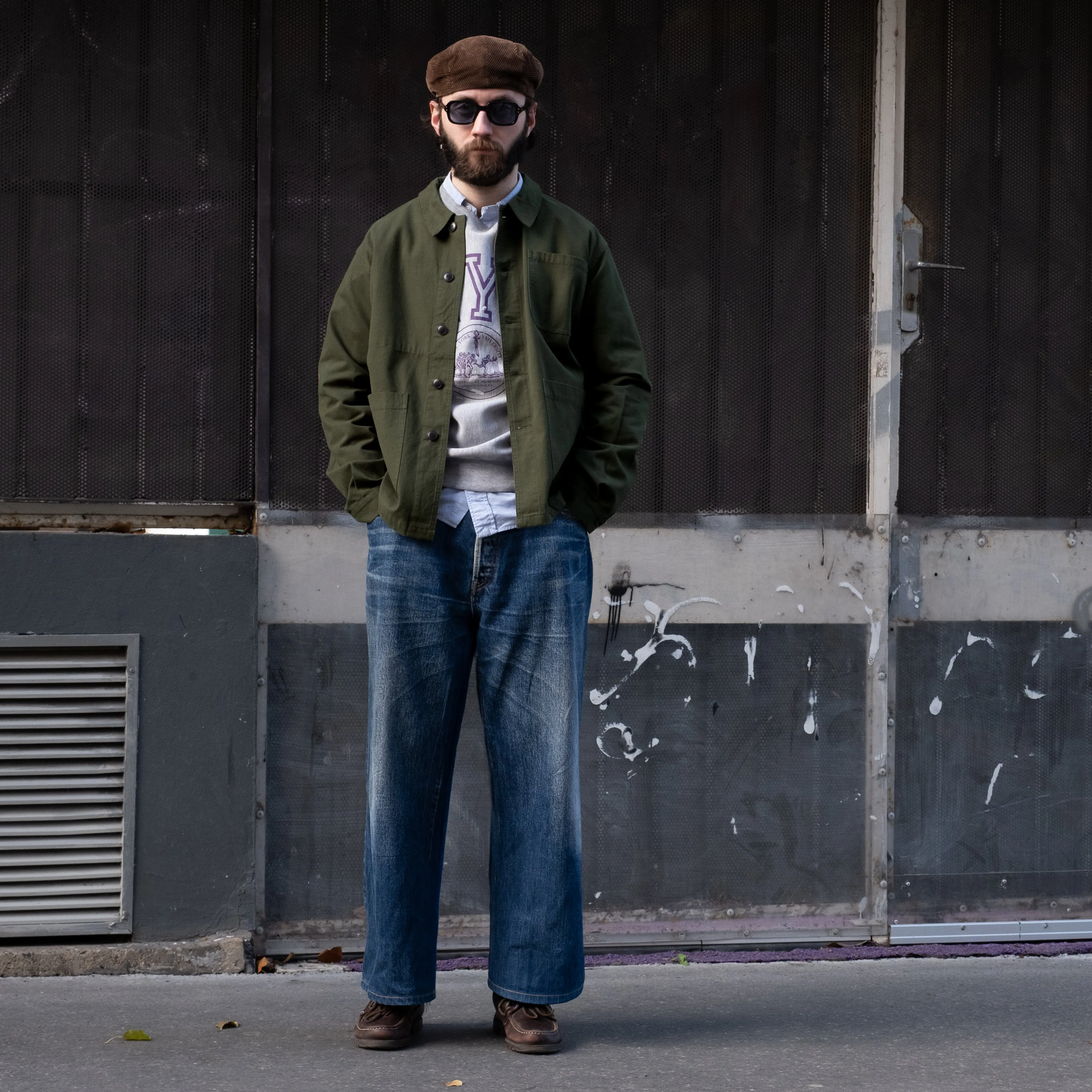 UNIVERSAL FRENCH ARMY WORK JACKET - OLIVE GREEN sold by Universal Surplus product image thumbnail 3