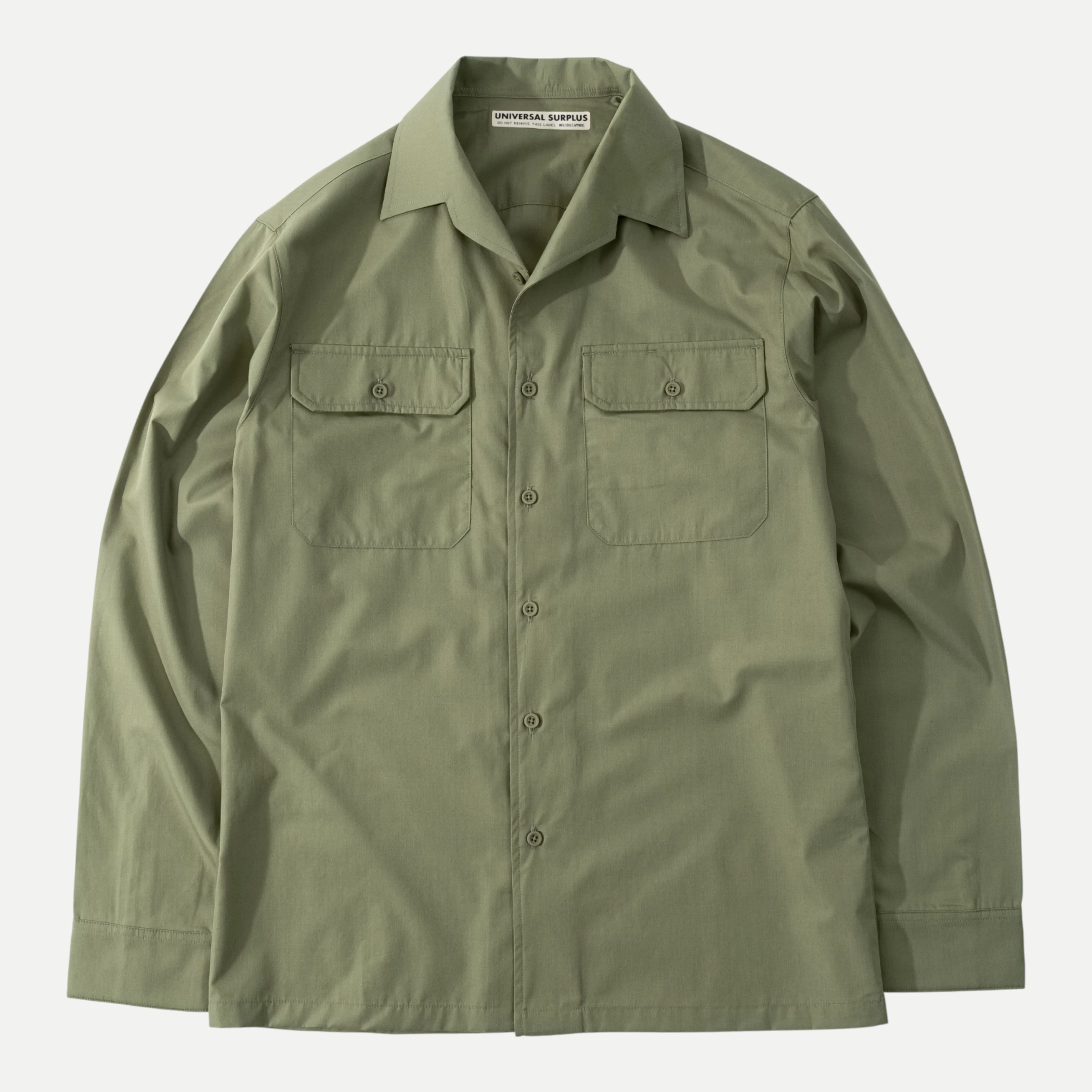 UNIVERSAL CAMP COLLAR SHIRT - GREEN sold by Universal Surplus