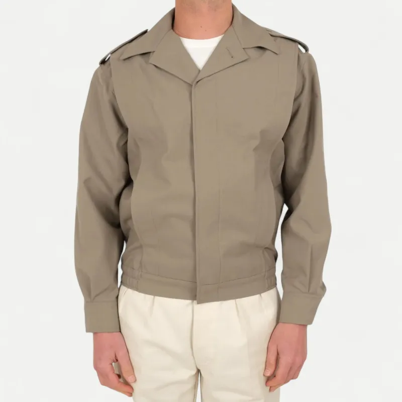 FRENCH GREIGE BOMBER JACKET made by Universal Surplus
