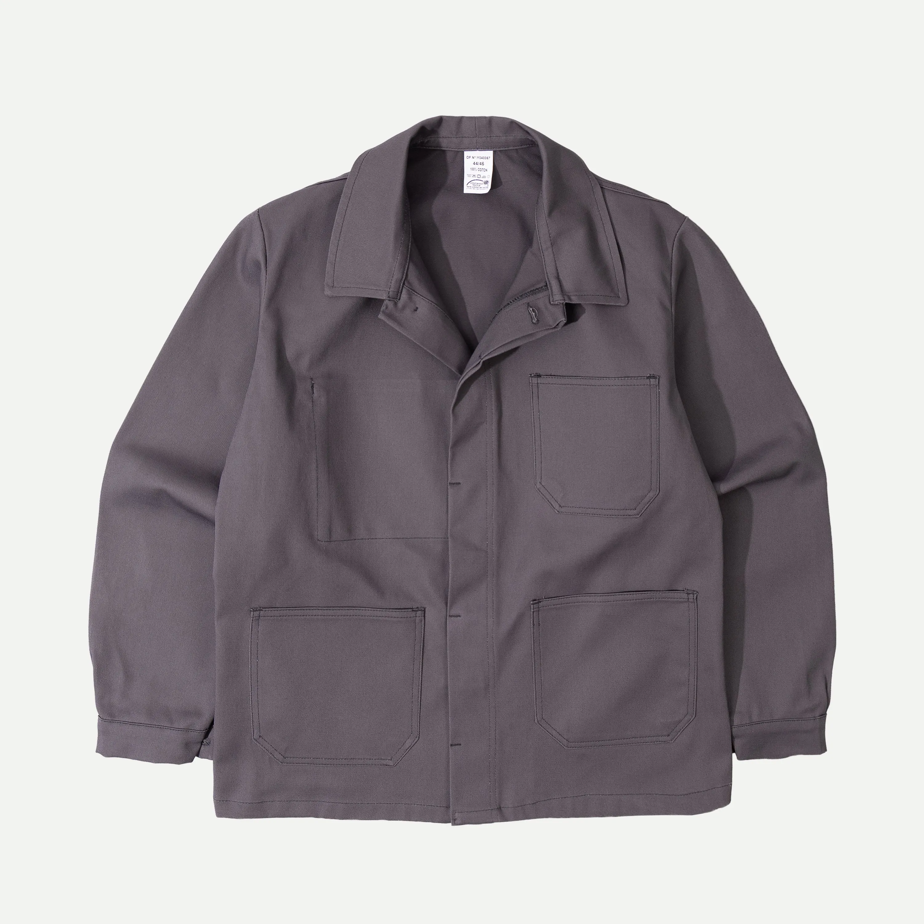 FRENCH CHORE JACKET - GREY sold by Universal Surplus