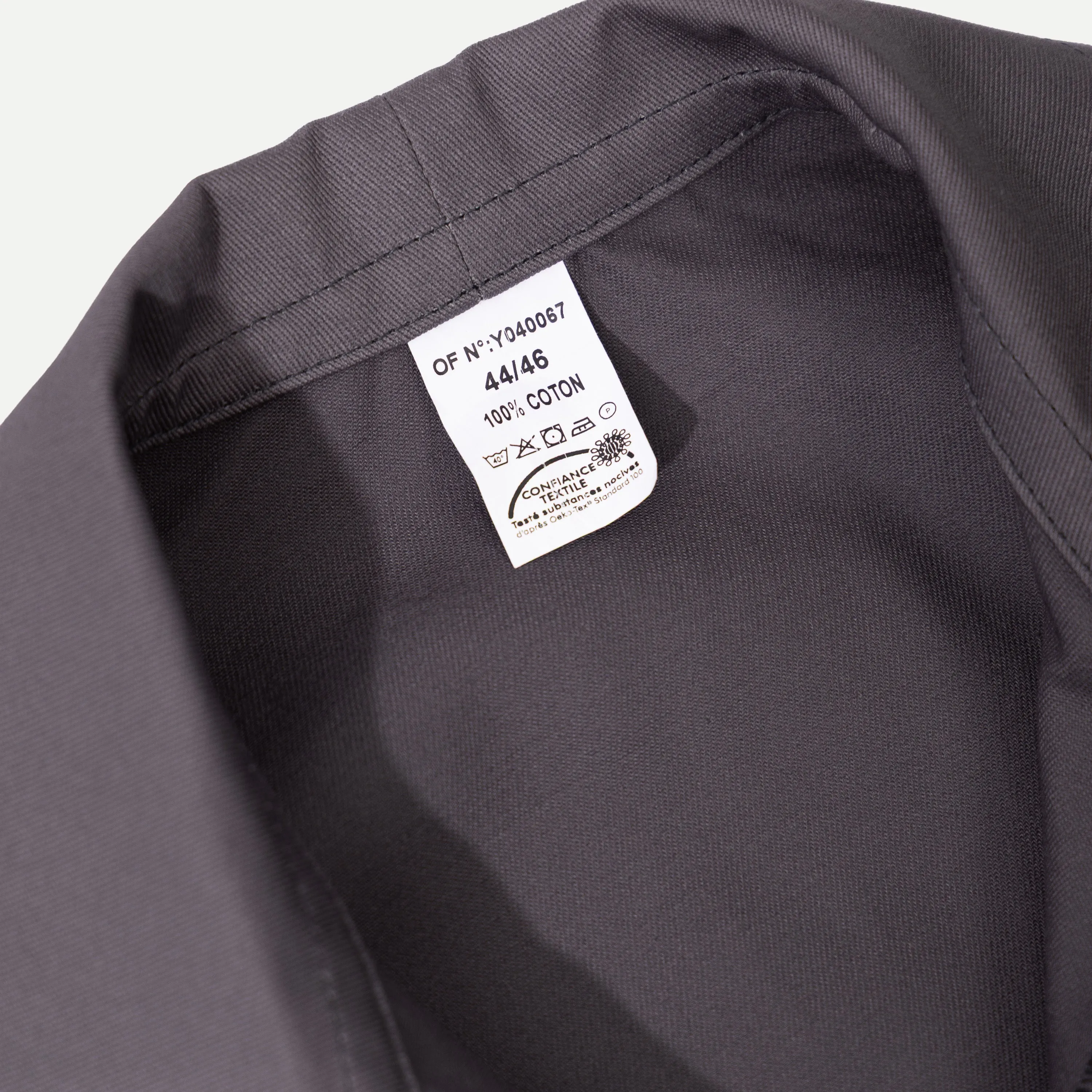 FRENCH CHORE JACKET - GREY sold by Universal Surplus product image thumbnail 3