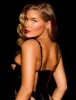 Davina Black Bustier sold by Honey Birdette